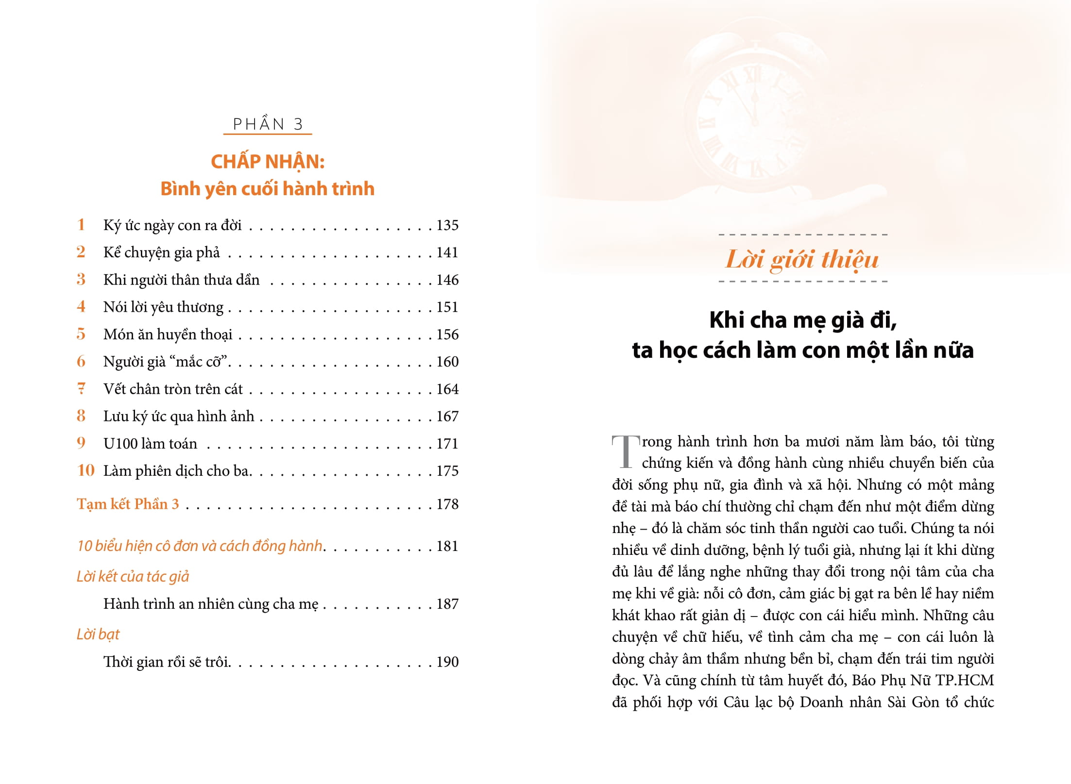 Người Giữ Thời Gian - Bí Quyết Giúp Cha Mẹ An Nhiên Tuổi Vàng - Ảnh 8