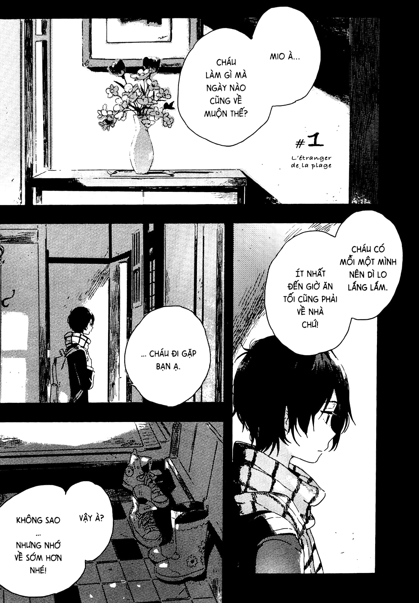 người lạ bên bờ biển - tặng kèm bookmark + postcard + bộ 6 card bo góc cán màng kim tuyến (tái bản 2022) - Ảnh 11