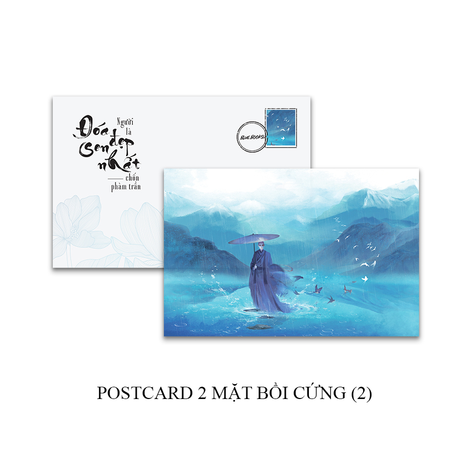 người là đoá sen đẹp nhất chốn phàm trần - tặng kèm 2 postcard hai mặt bồi cứng - Ảnh 4