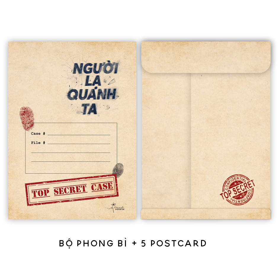 người lạ quanh ta - bản đặc biệt - tặng kèm bộ phong bì và 5 postcard + bookmark hai mặt bồi cứng - Ảnh 5