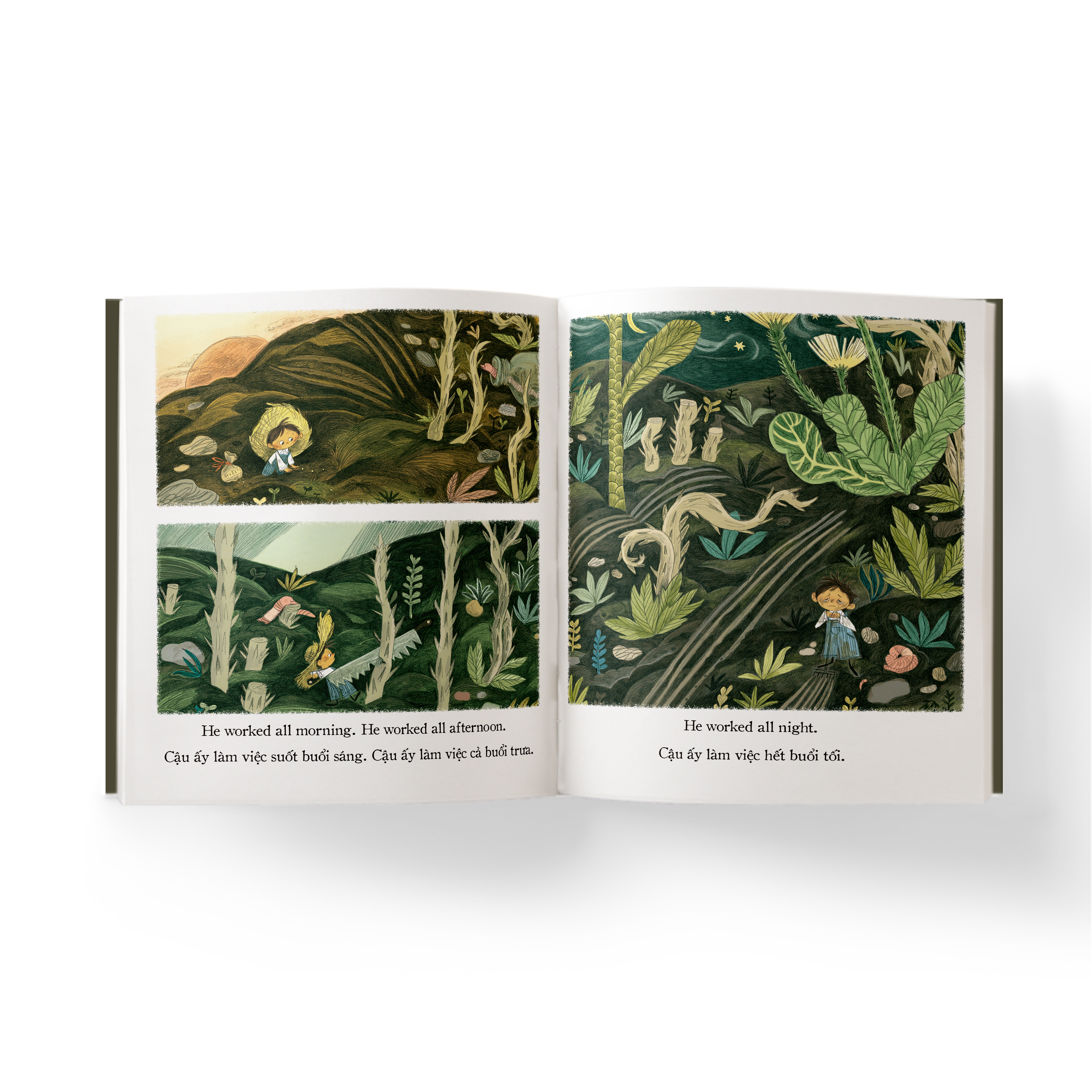 người làm vườn tí hon - the little gardener (song ngữ anh - việt) - Ảnh 4