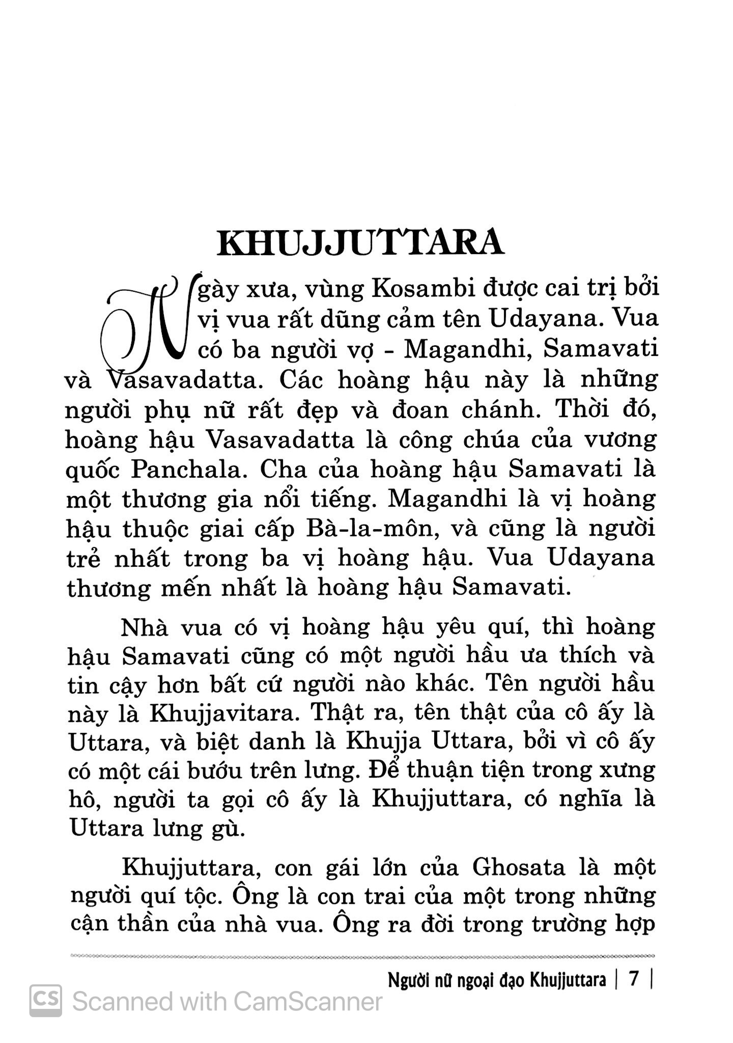 người nữ ngoại đạo khujjuttara - Ảnh 3