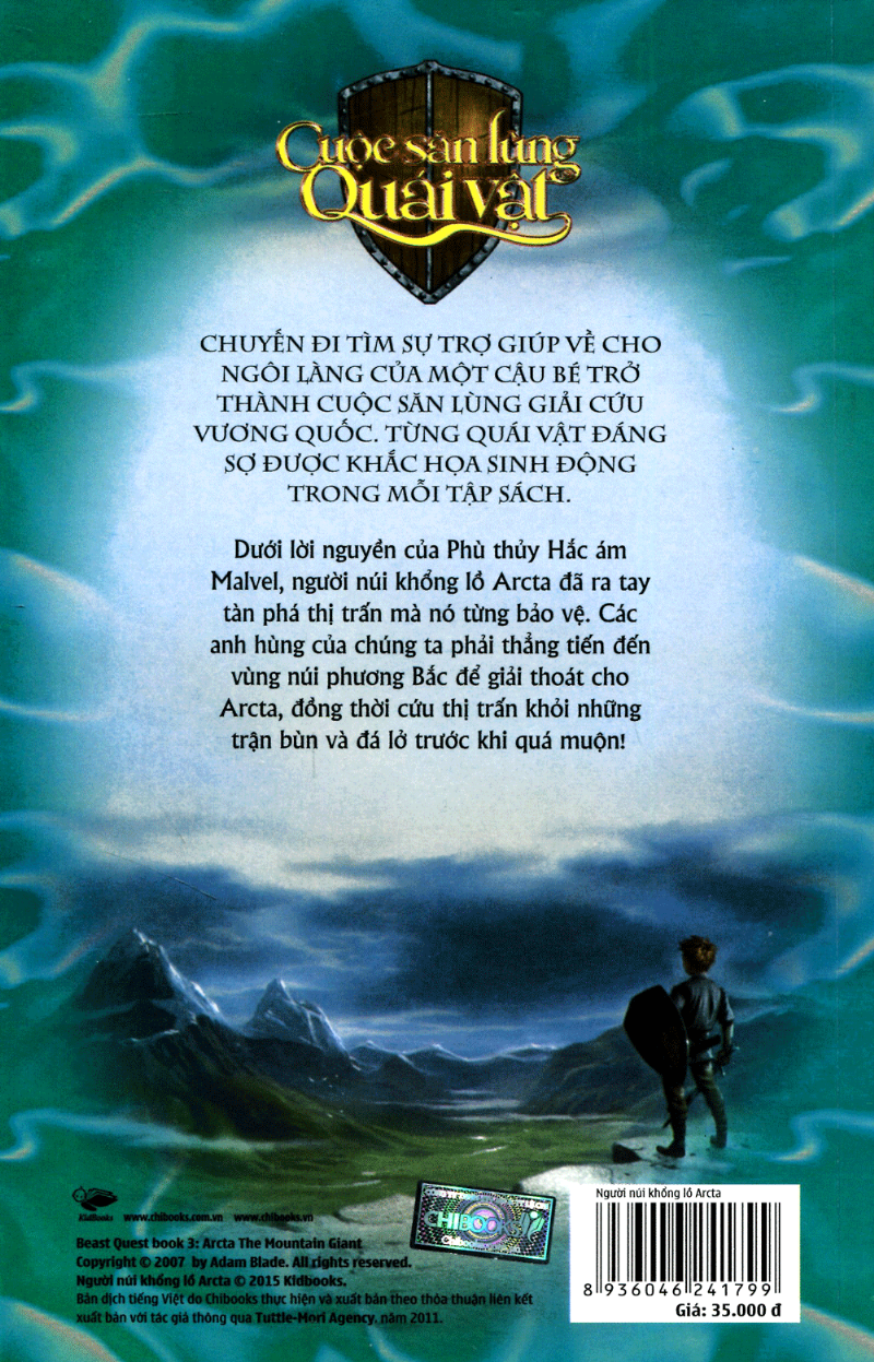 người núi khổng lồ arcta - cuộc săn lùng quái vật (tái bản 2016) - Ảnh 3