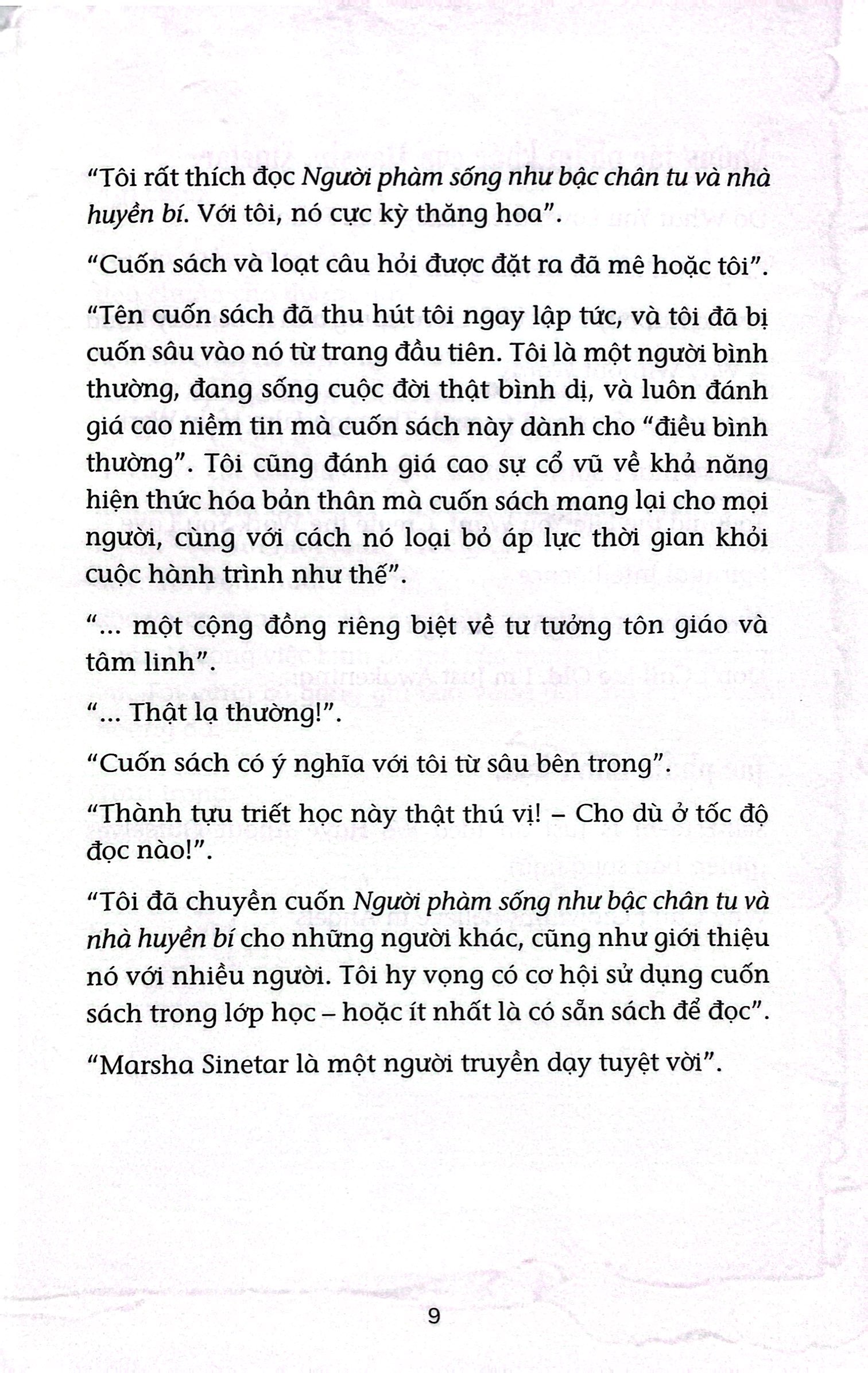 người phàm sống như bậc chân tu và nhà huyền bí - Ảnh 7