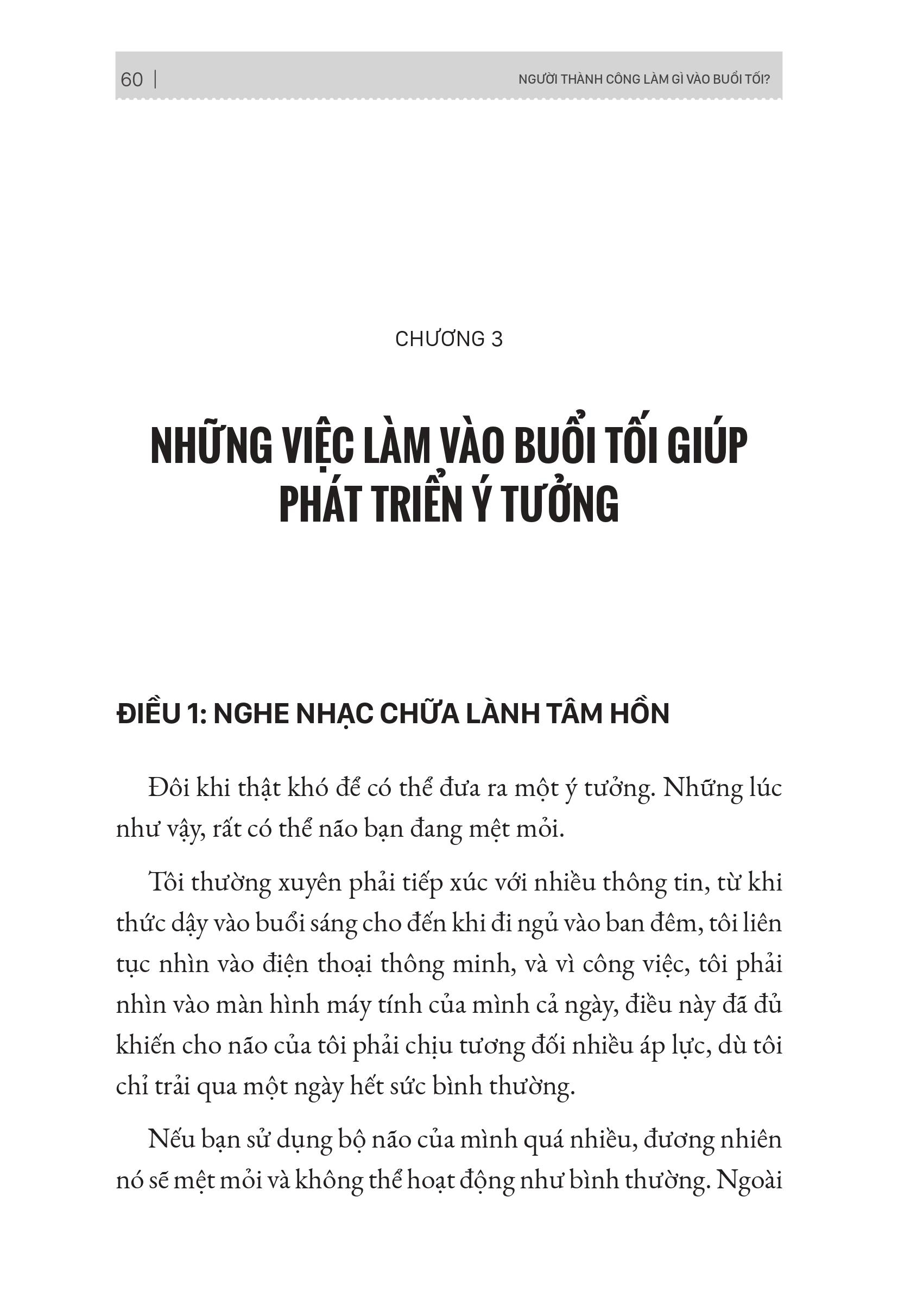 người thành công làm gì vào buổi tối? - Ảnh 3