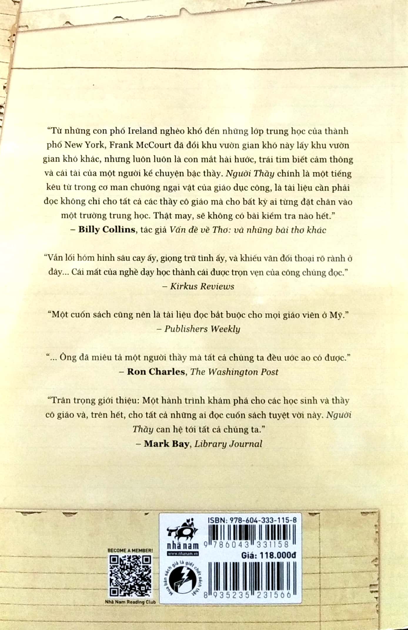người thầy - hồi ức của một nhà giáo mỹ (tái bản 2021) - Ảnh 6