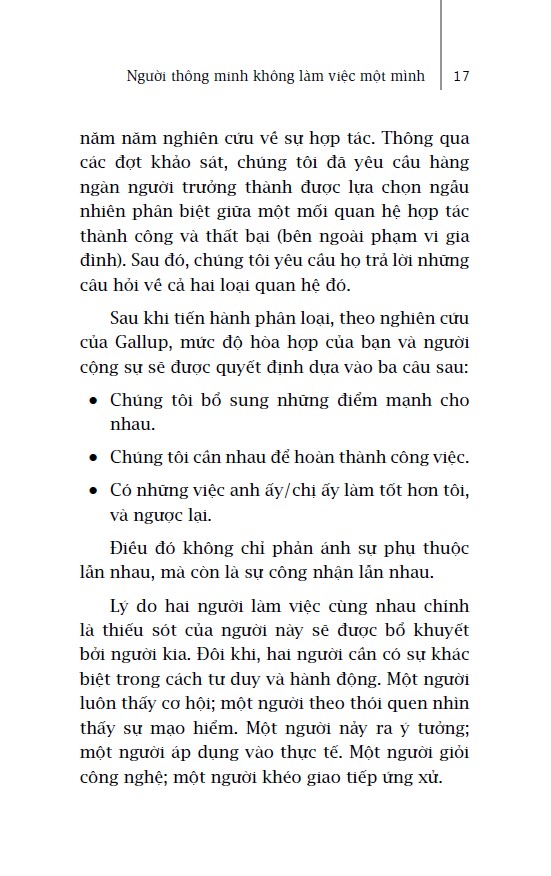 người thông minh không làm việc một mình (tái bản 2024) - Ảnh 6