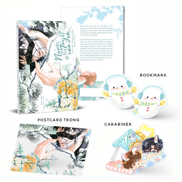 Người Tuyết Của Em Có Thể Sống Được Bao Lâu? - Tập 1 - Bản Đặc Biệt - Tặng Kèm Bookmark + Postcard Trong + Carabiner