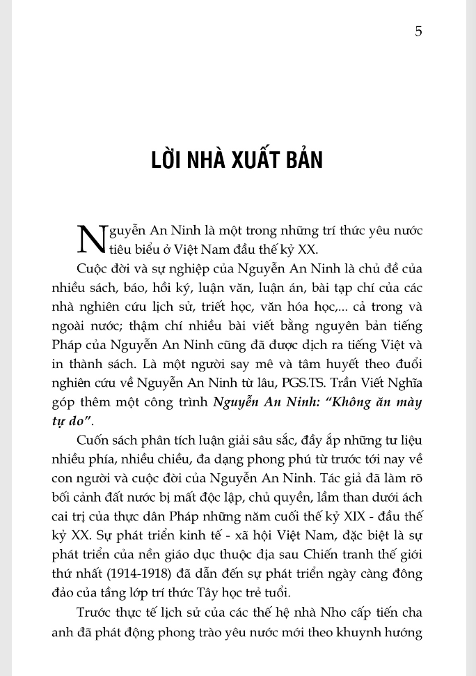 nguyễn an ninh - “không ăn mày tự do” - Ảnh 3