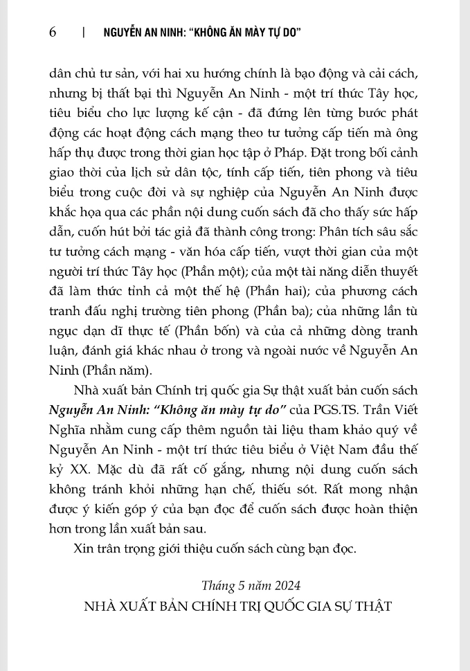 nguyễn an ninh - “không ăn mày tự do” - Ảnh 4