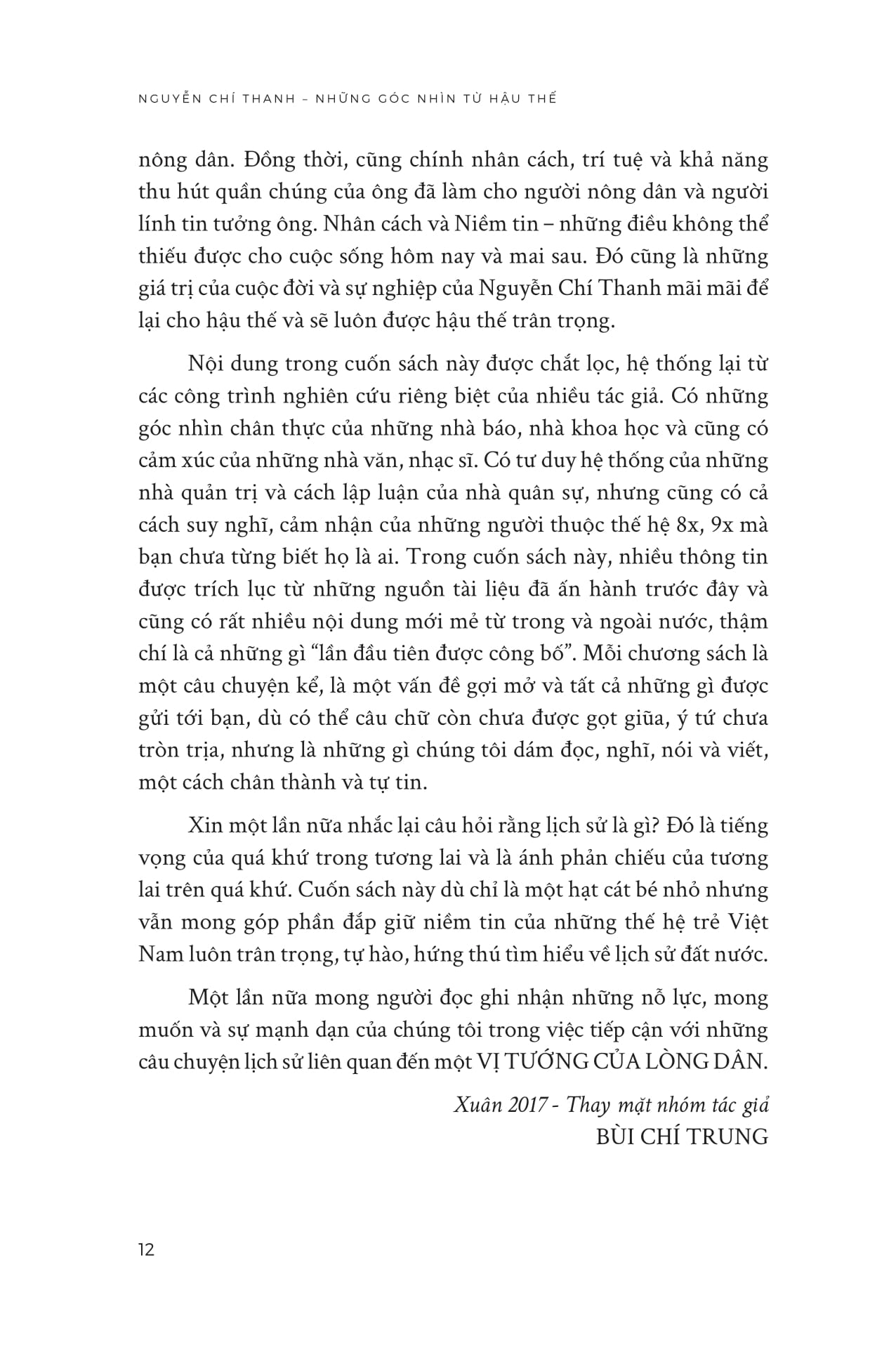Nguyễn Chí Thanh - Những Góc Nhìn Từ Hậu Thế - Ảnh 10