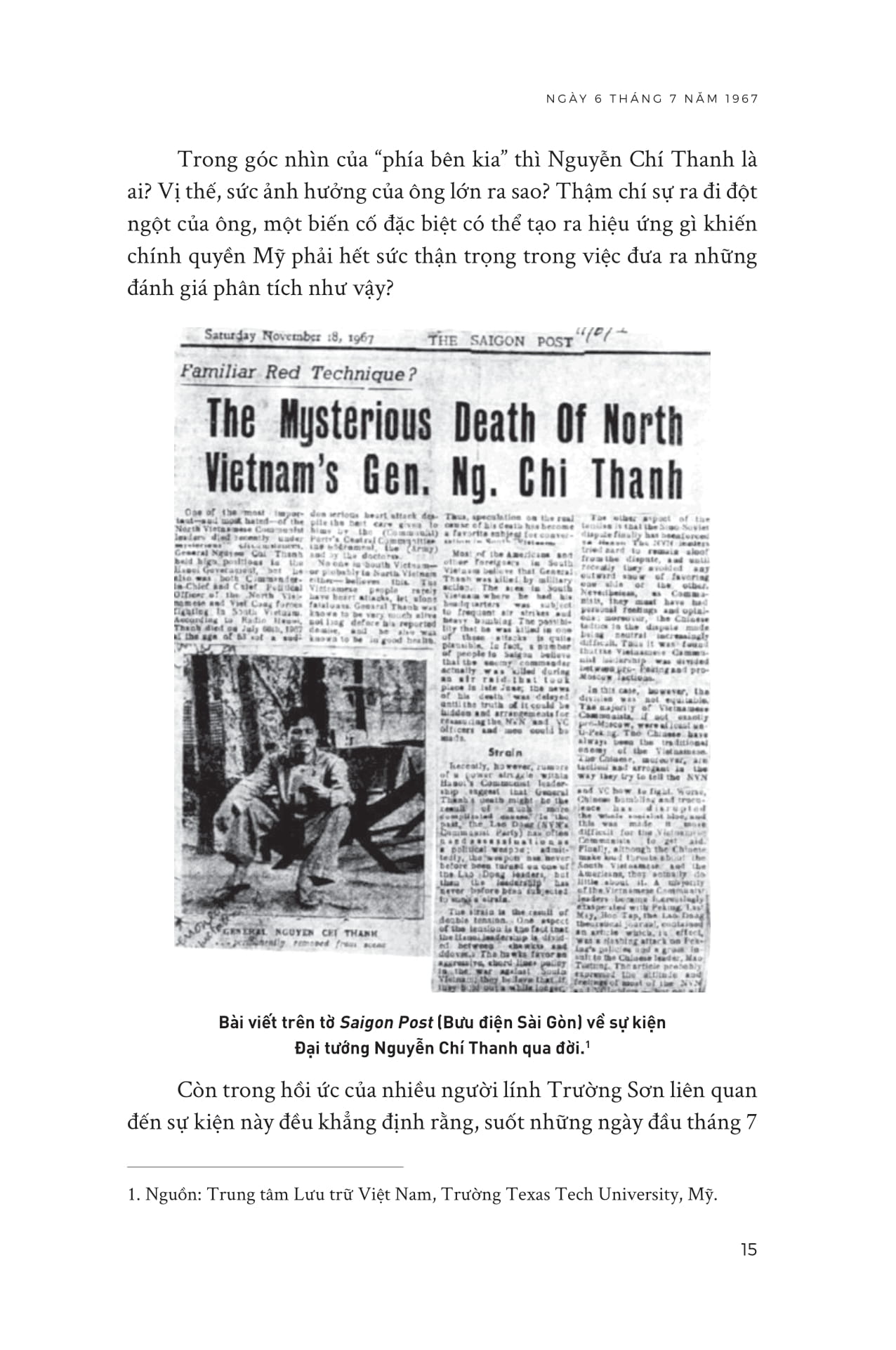 Nguyễn Chí Thanh - Những Góc Nhìn Từ Hậu Thế - Ảnh 13