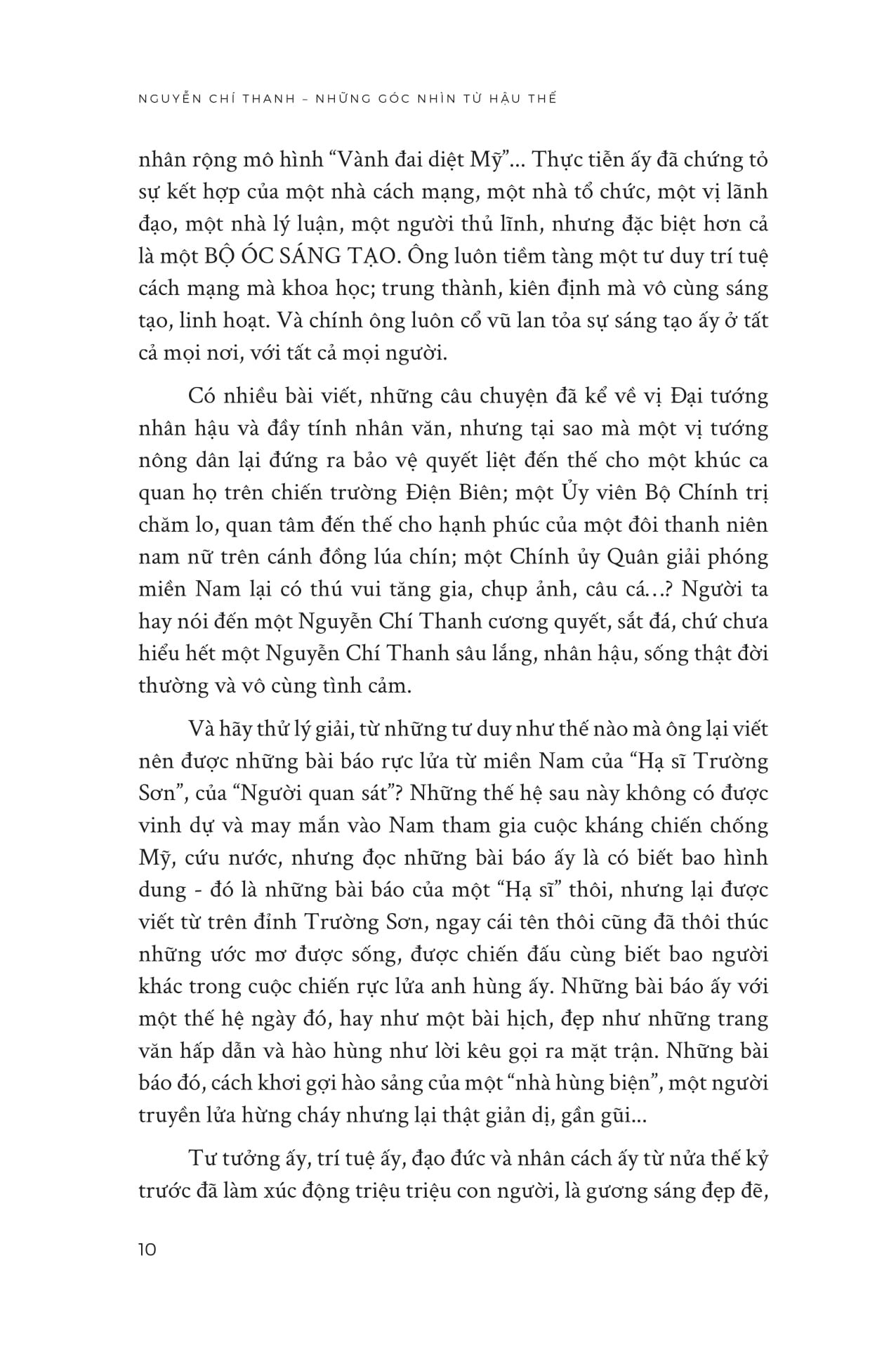 Nguyễn Chí Thanh - Những Góc Nhìn Từ Hậu Thế - Ảnh 8