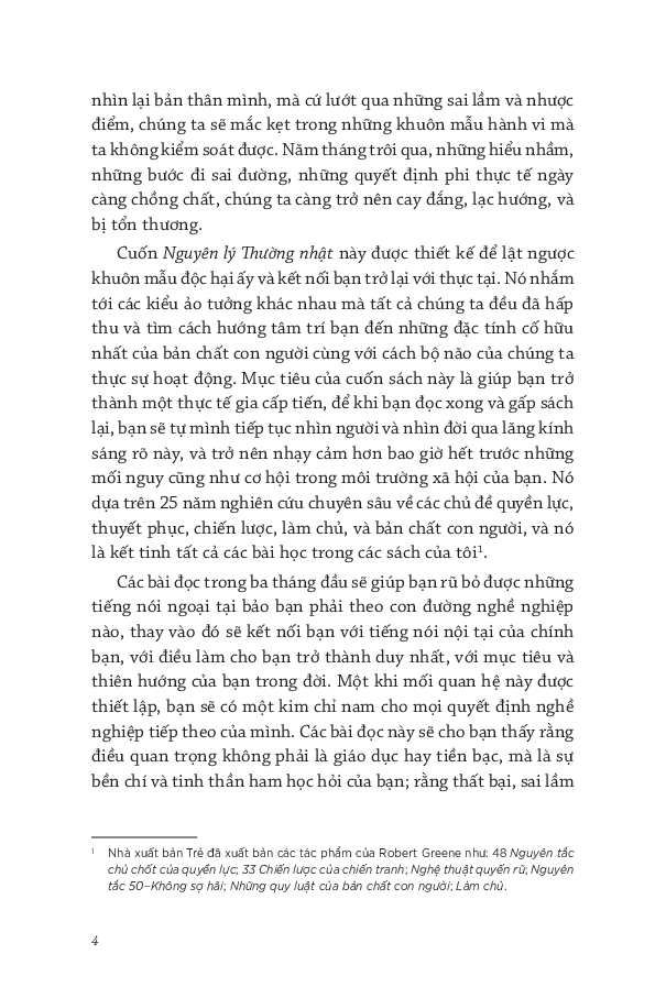 nguyên lý thường nhật - 366 suy ngẫm về quyền lực, quyến rũ, làm chủ, chiến lược, và bản chất con người - Ảnh 10