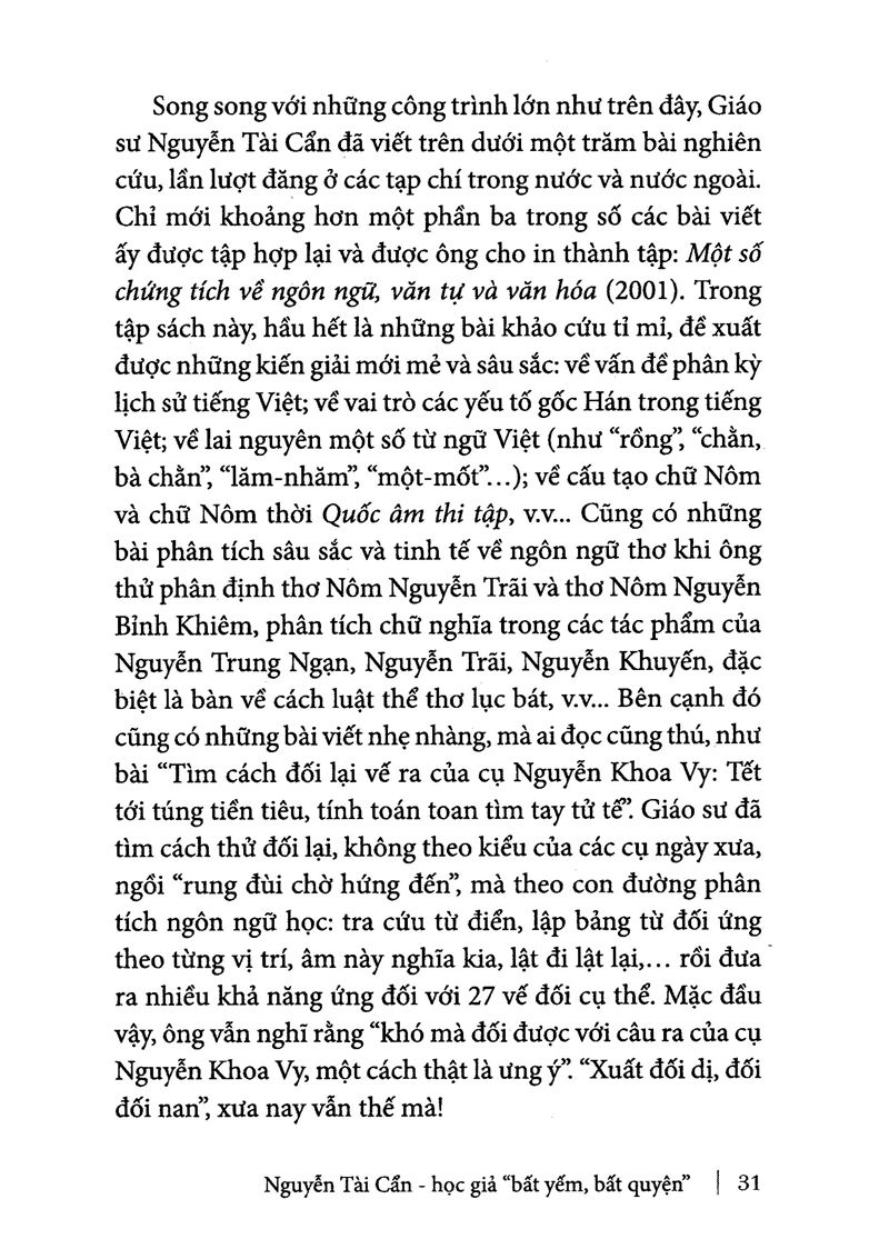 nguyễn tài cẩn học giả bất yếm bất quyện - Ảnh 19