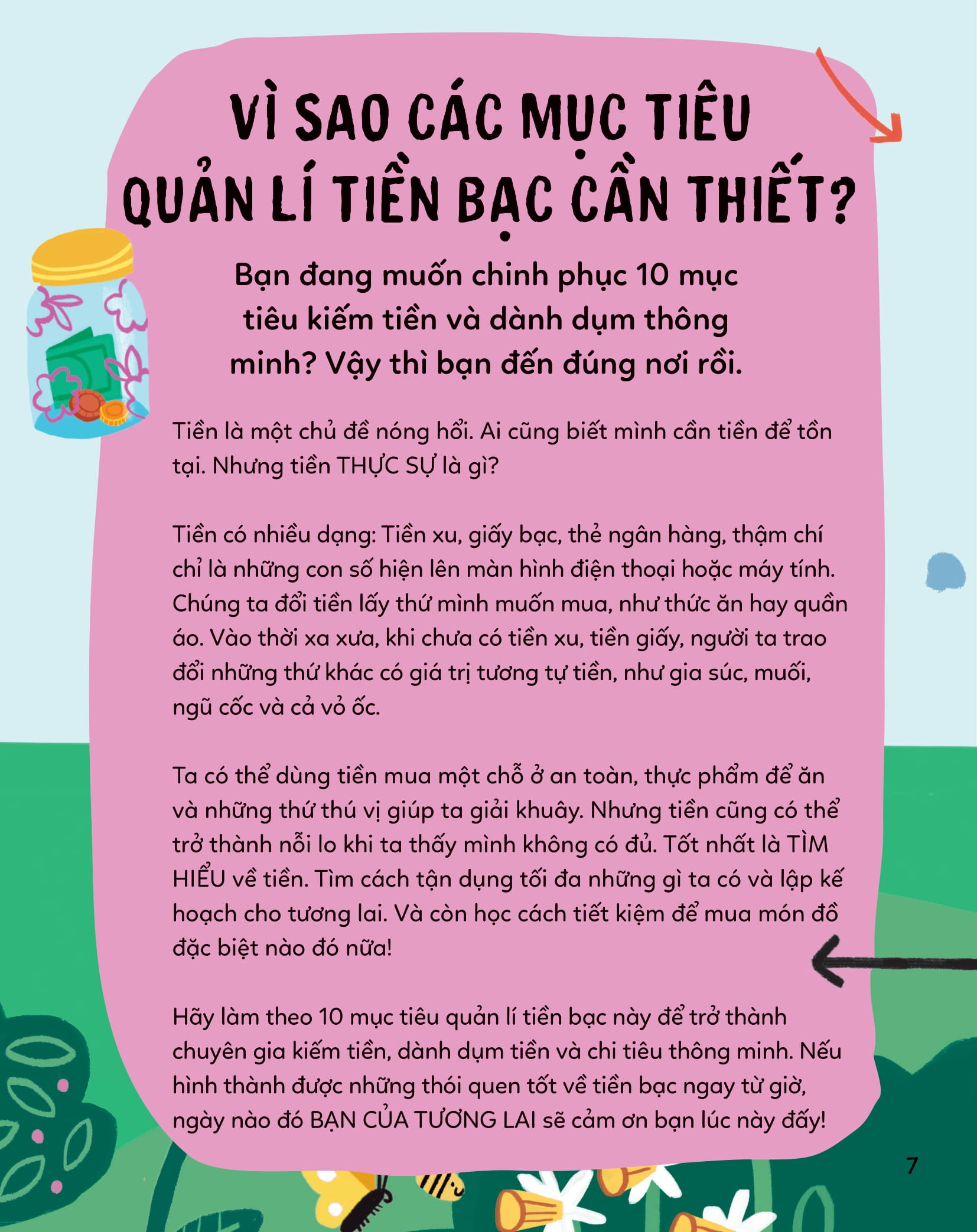 nhà chinh phục tí hon - 10 mục tiêu quản lí tiền bạc - Ảnh 4
