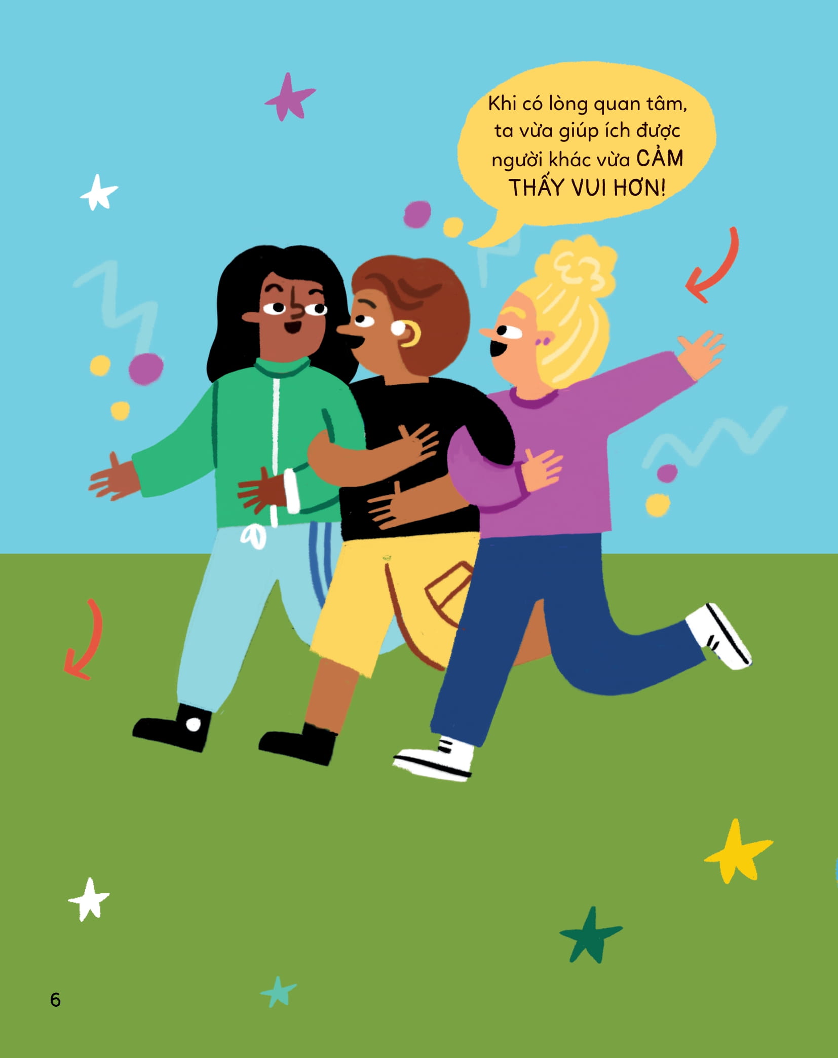 nhà chinh phục tí hon - 10 mục tiêu rèn luyện lòng quan tâm - Ảnh 3