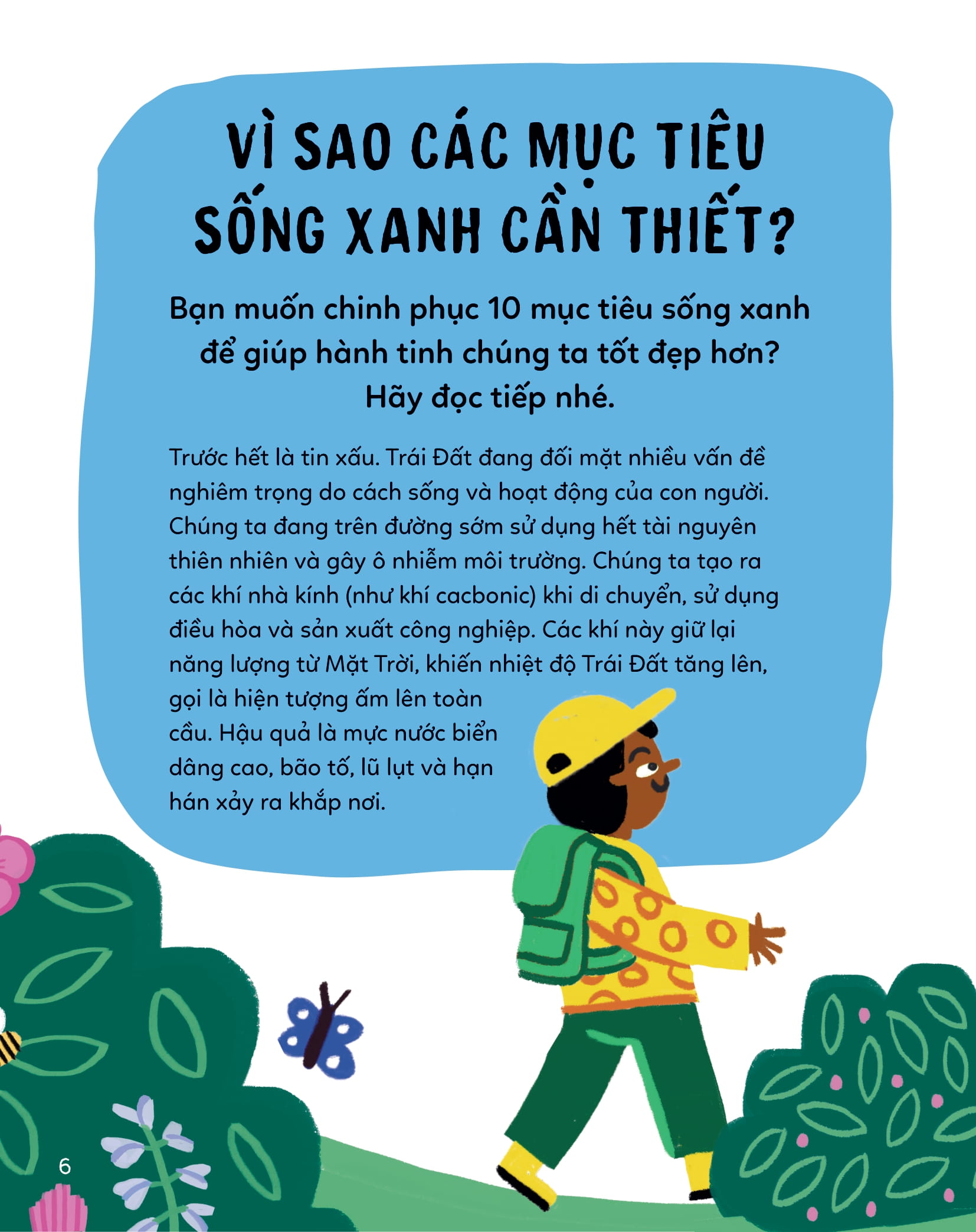 nhà chinh phục tí hon - 10 mục tiêu sống xanh - Ảnh 3