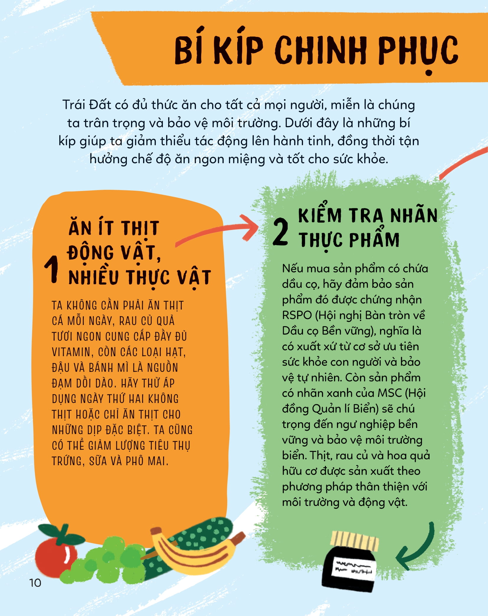 nhà chinh phục tí hon - 10 mục tiêu sống xanh - Ảnh 7