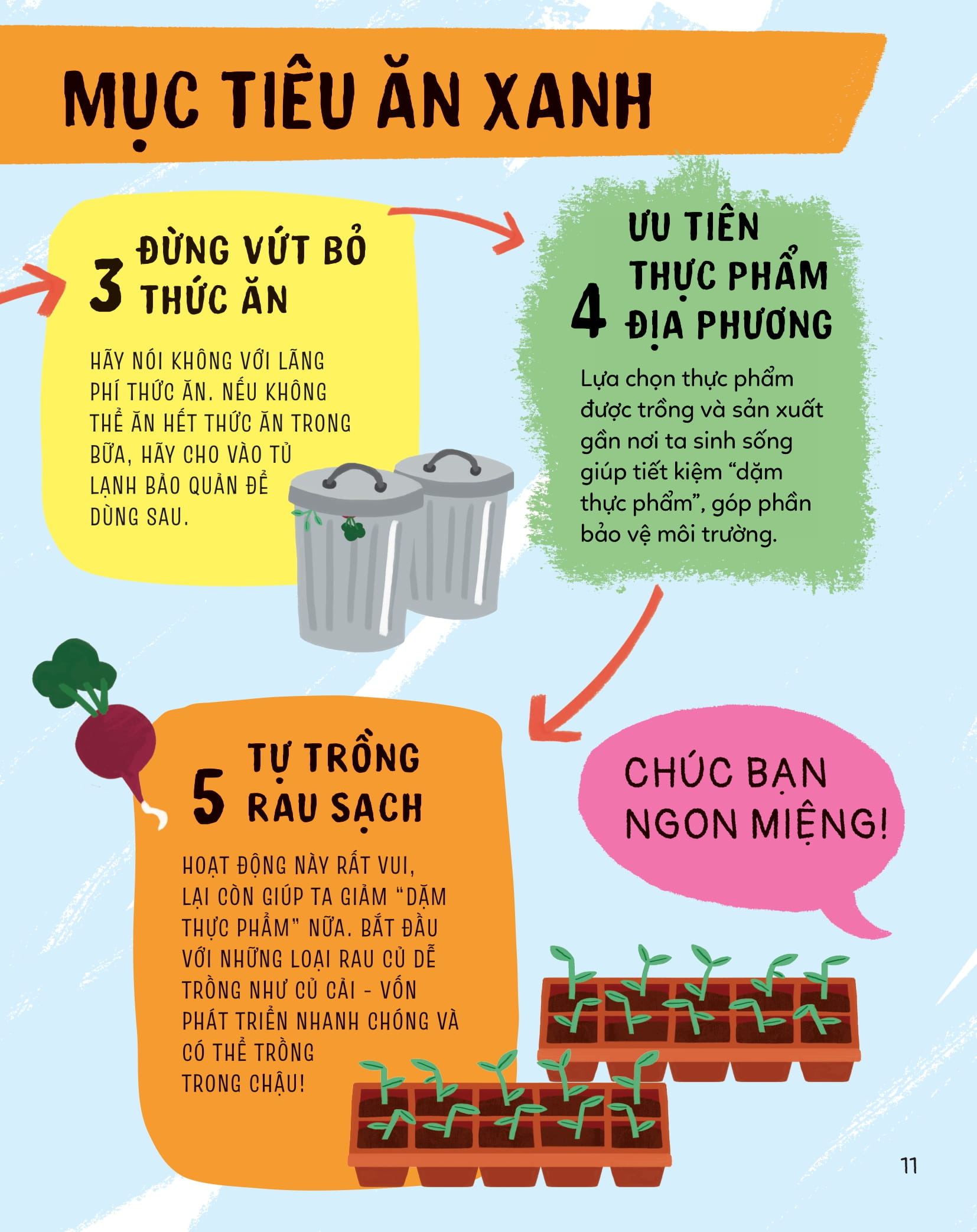 nhà chinh phục tí hon - 10 mục tiêu sống xanh - Ảnh 8