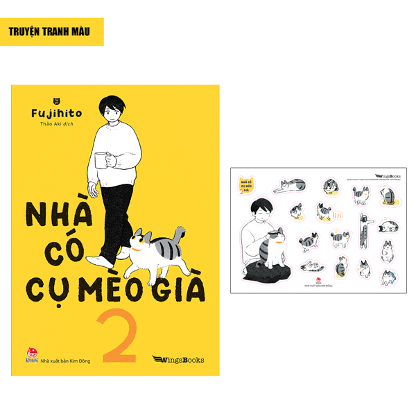 Nhà Có Cụ Mèo Già - Tập 2 - Tặng Kèm Sticker