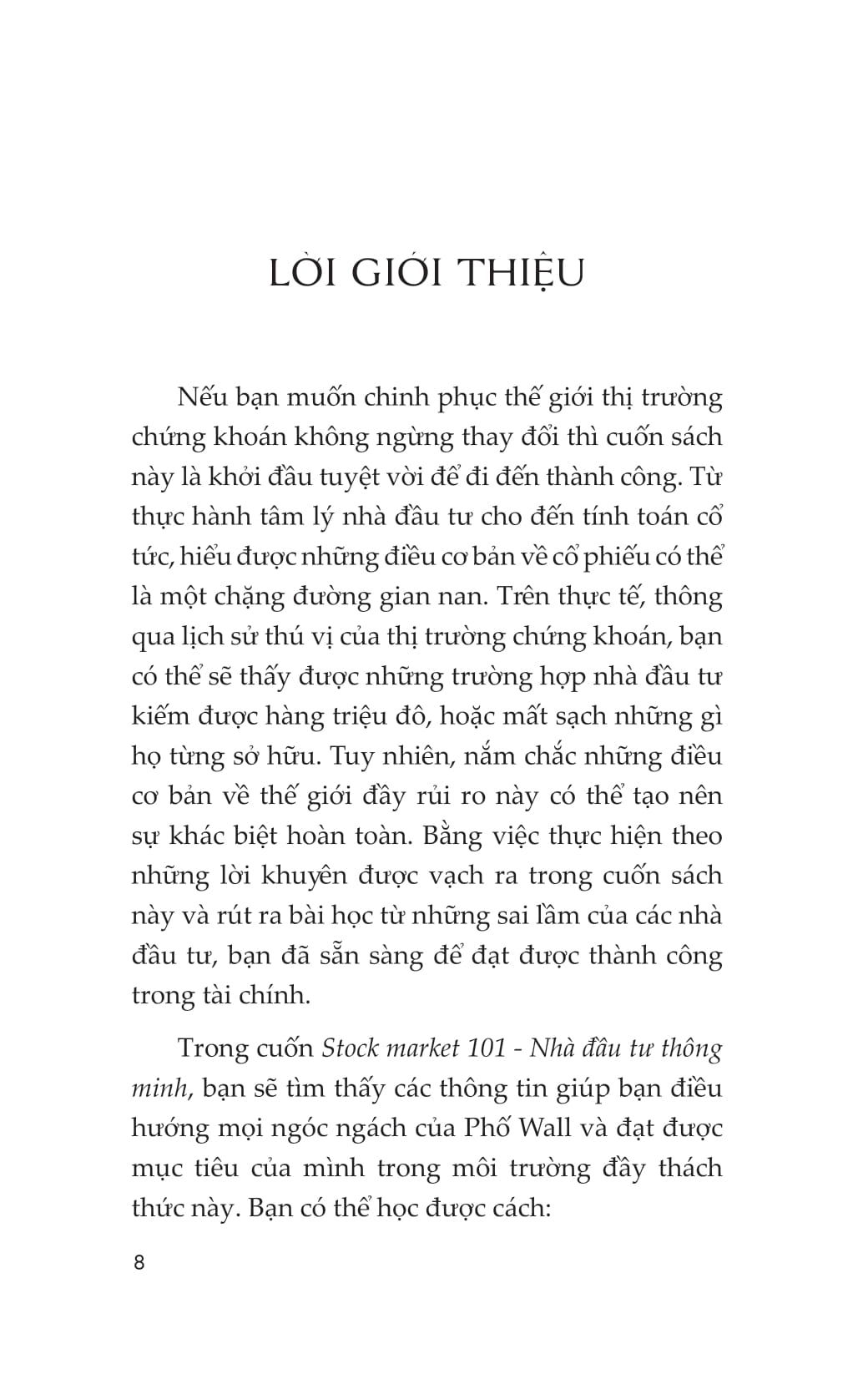 Nhà Đầu Tư Thông Minh - Stock Market 101 - Ảnh 8