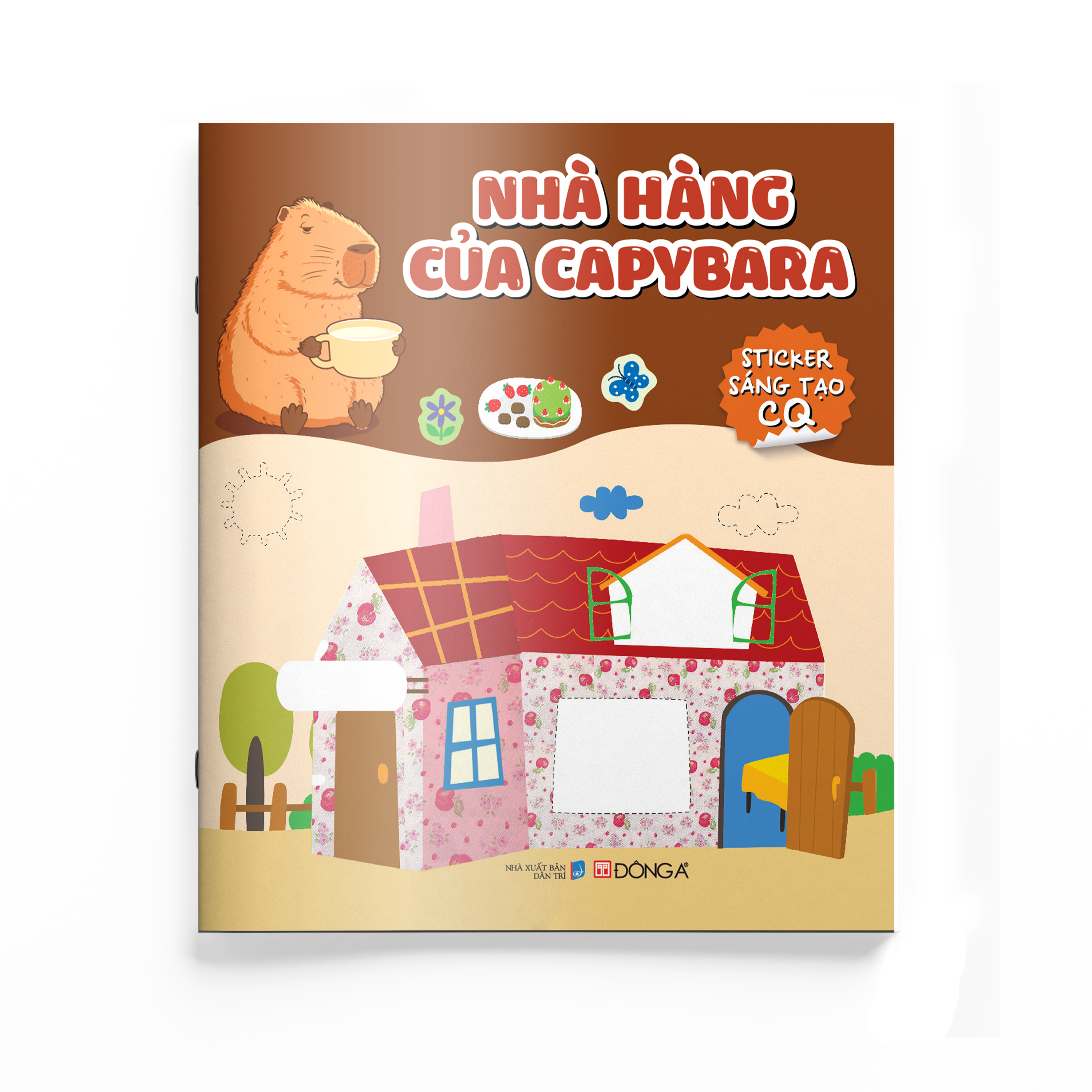 nhà hàng của capybara- sticker sáng tạo cq - Ảnh 2