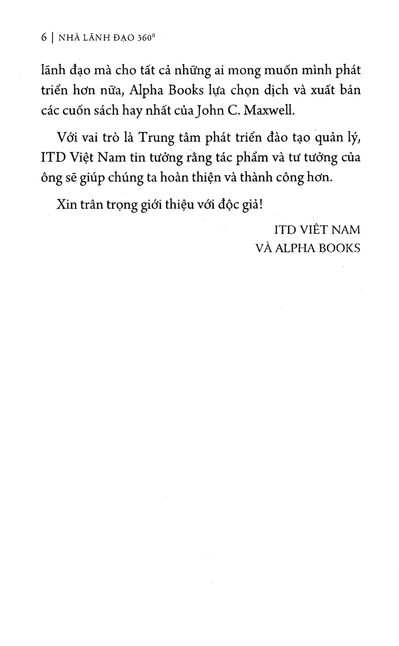 nhà lãnh đạo 360 độ (tái bản 2021) - Ảnh 3
