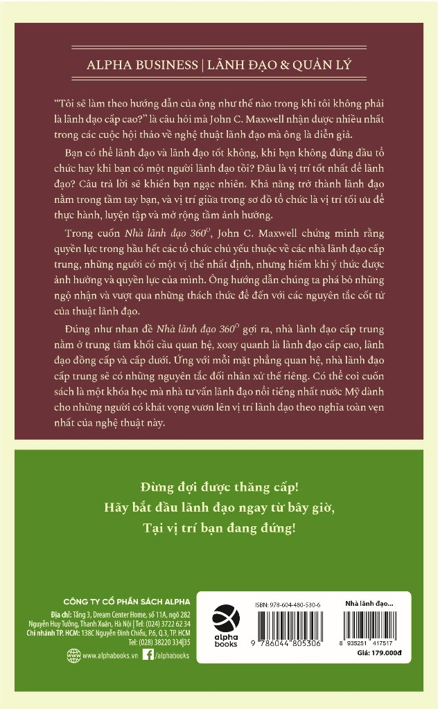 nhà lãnh đạo 360 độ (tái bản 2023) - Ảnh 3