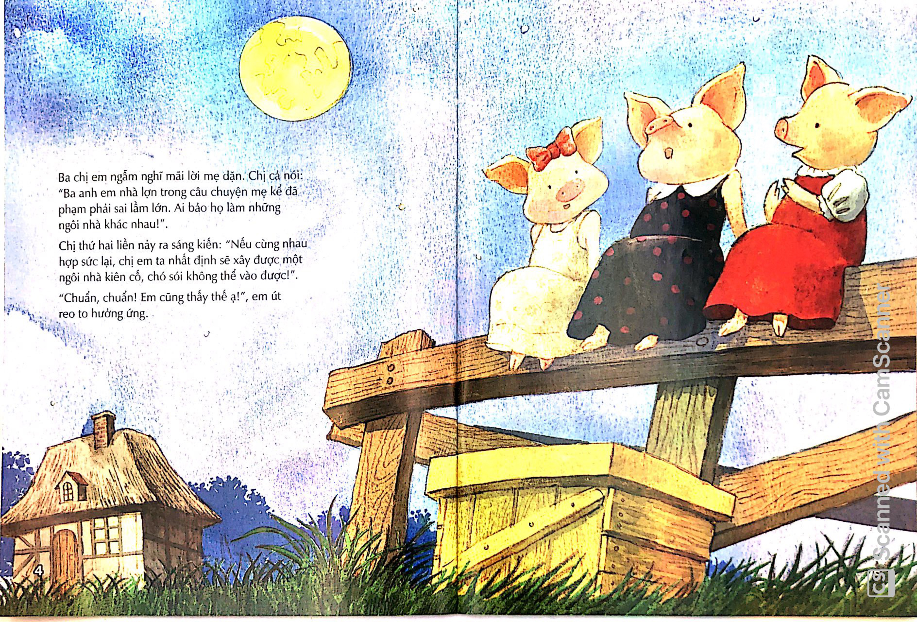 nhà lãnh đạo nhí - ba chị em lợn con - Ảnh 4