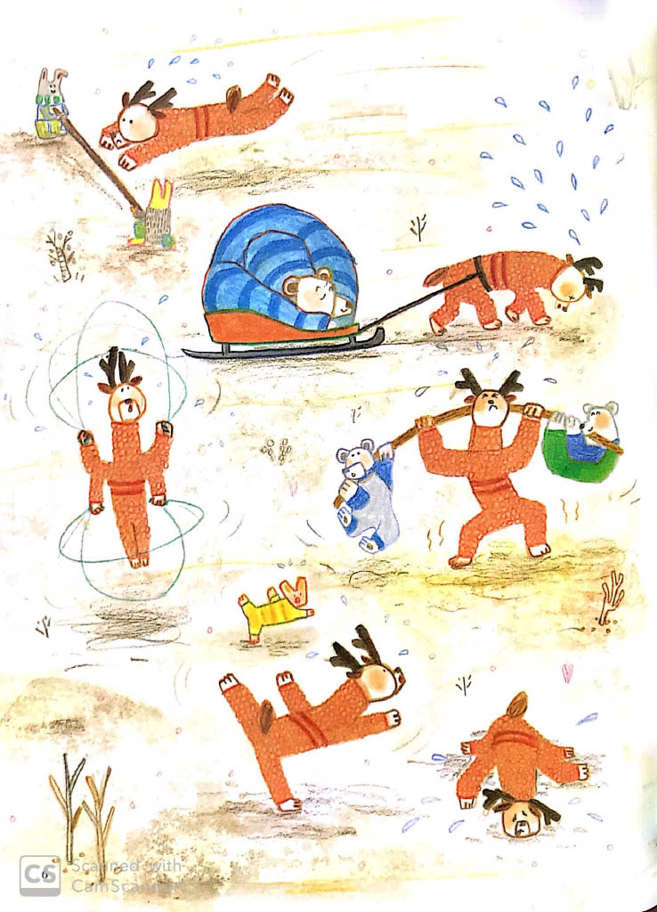 nhà lãnh đạo nhí - kĩ năng kiểm soát bản thân - ai kéo cỗ xe trượt tuyết - Ảnh 4