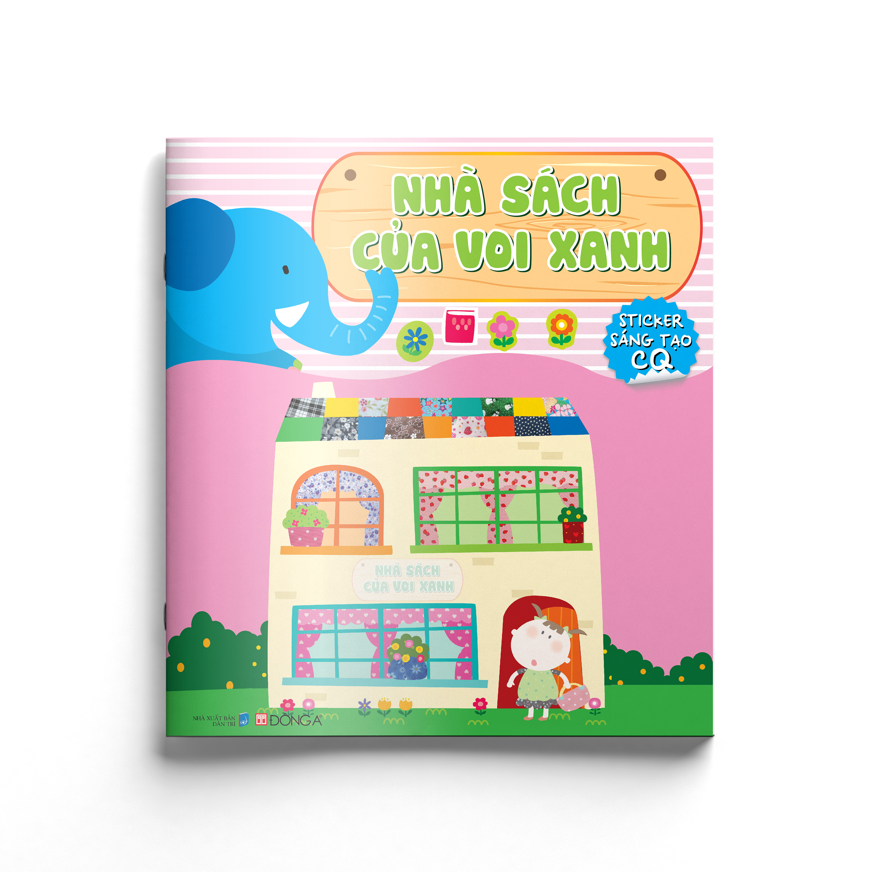 nhà sách của voi xanh - sticker sáng tạo cq - Ảnh 2