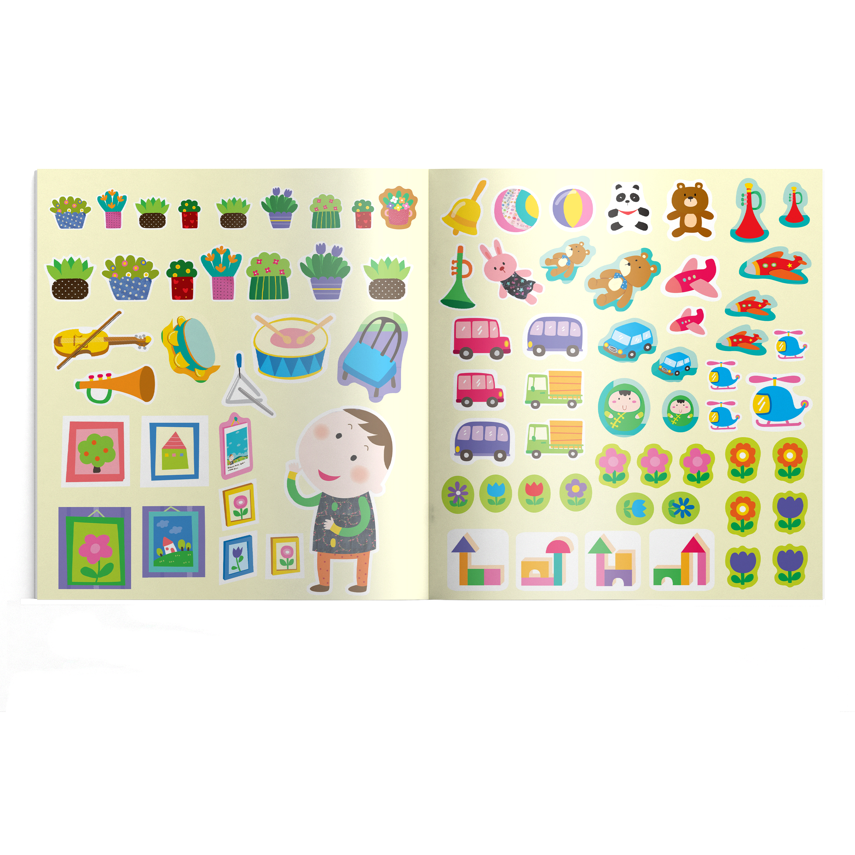 nhà sách của voi xanh - sticker sáng tạo cq - Ảnh 3