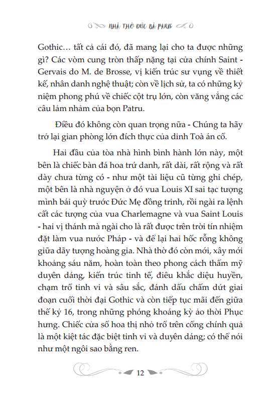 nhà thờ đức bà paris - bìa cứng (tái bản 2024) - Ảnh 13