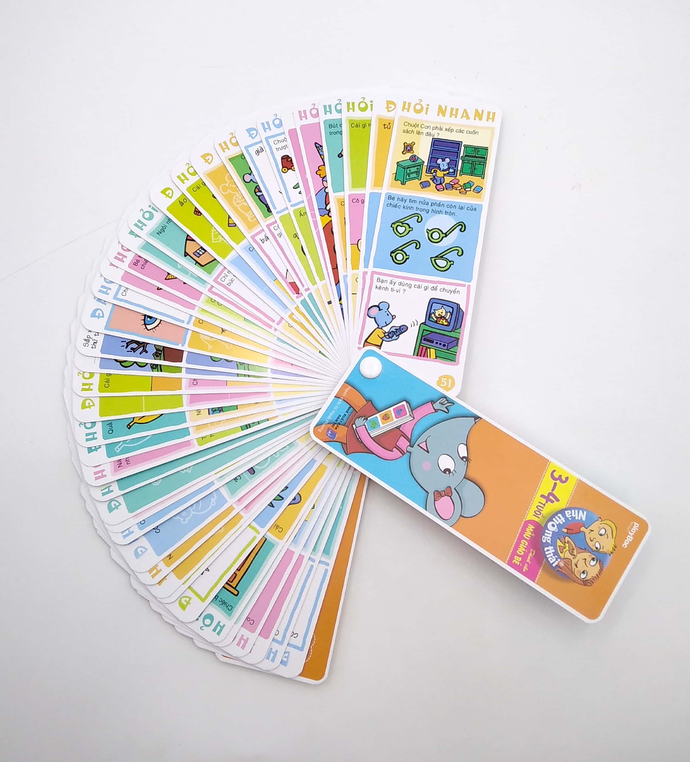 nhà thông thái - 550 câu hỏi đáp thông minh (3-4 tuổi) - Ảnh 6