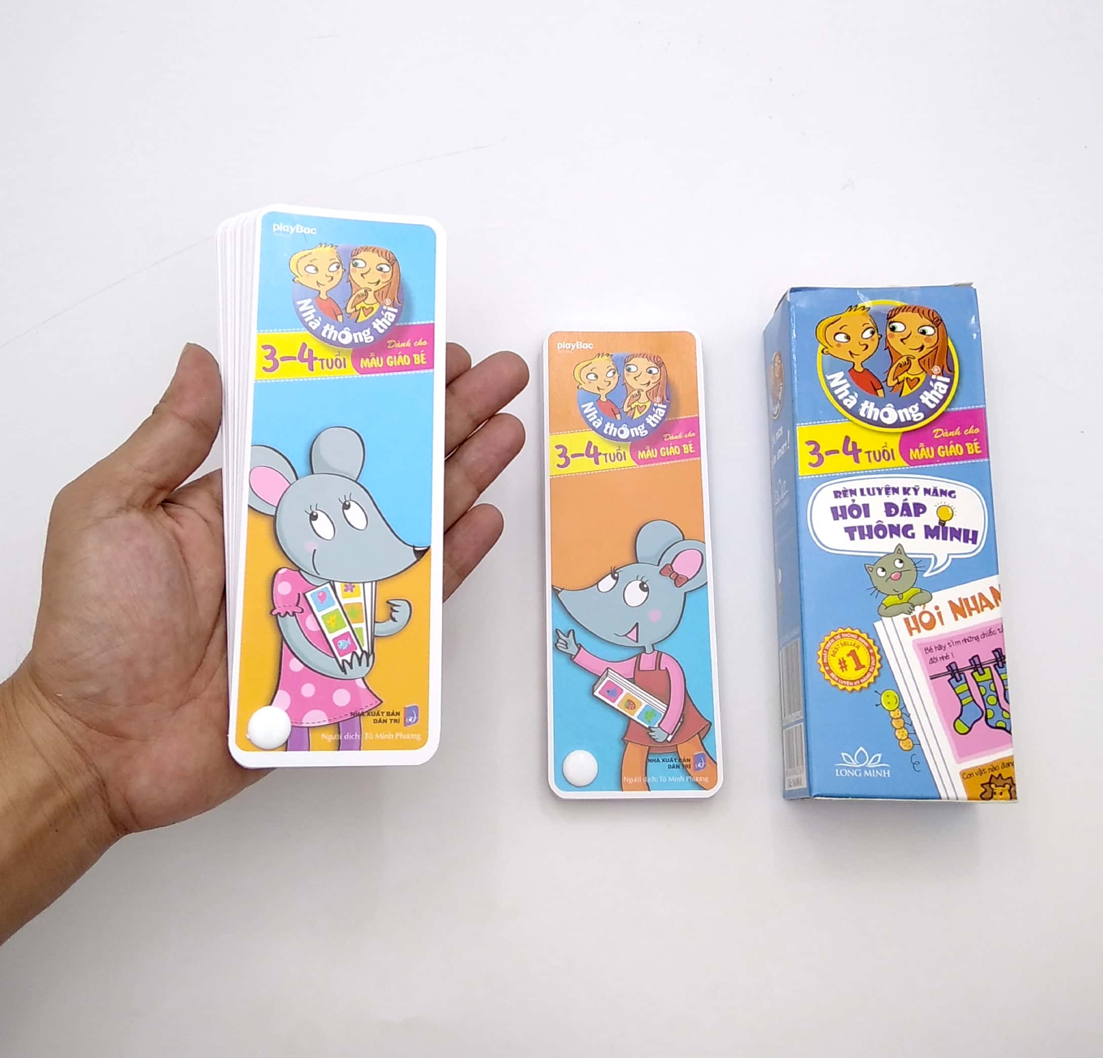 nhà thông thái - 550 câu hỏi đáp thông minh (3-4 tuổi) - Ảnh 7