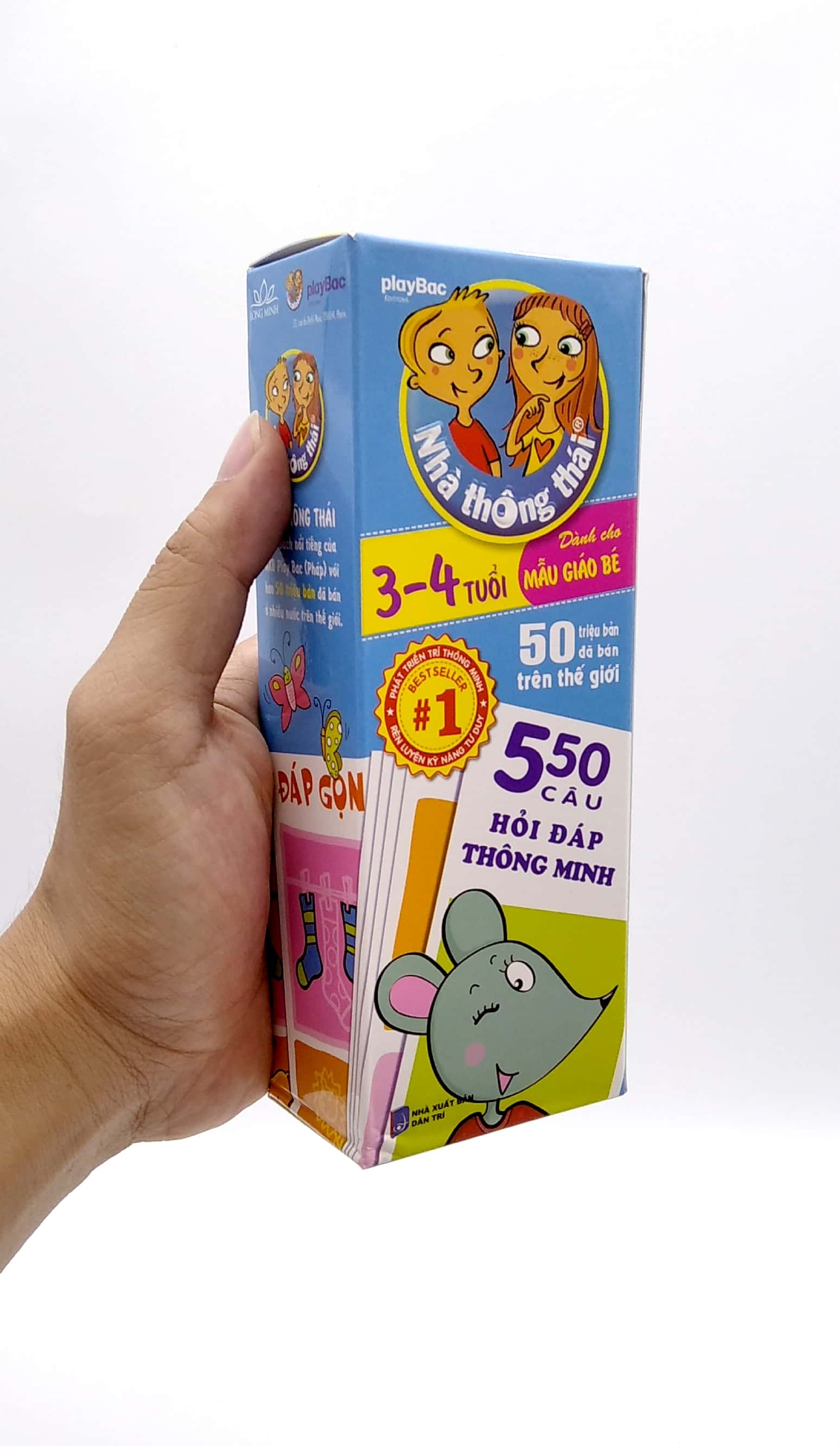 nhà thông thái - 550 câu hỏi đáp thông minh (3-4 tuổi) - Ảnh 8