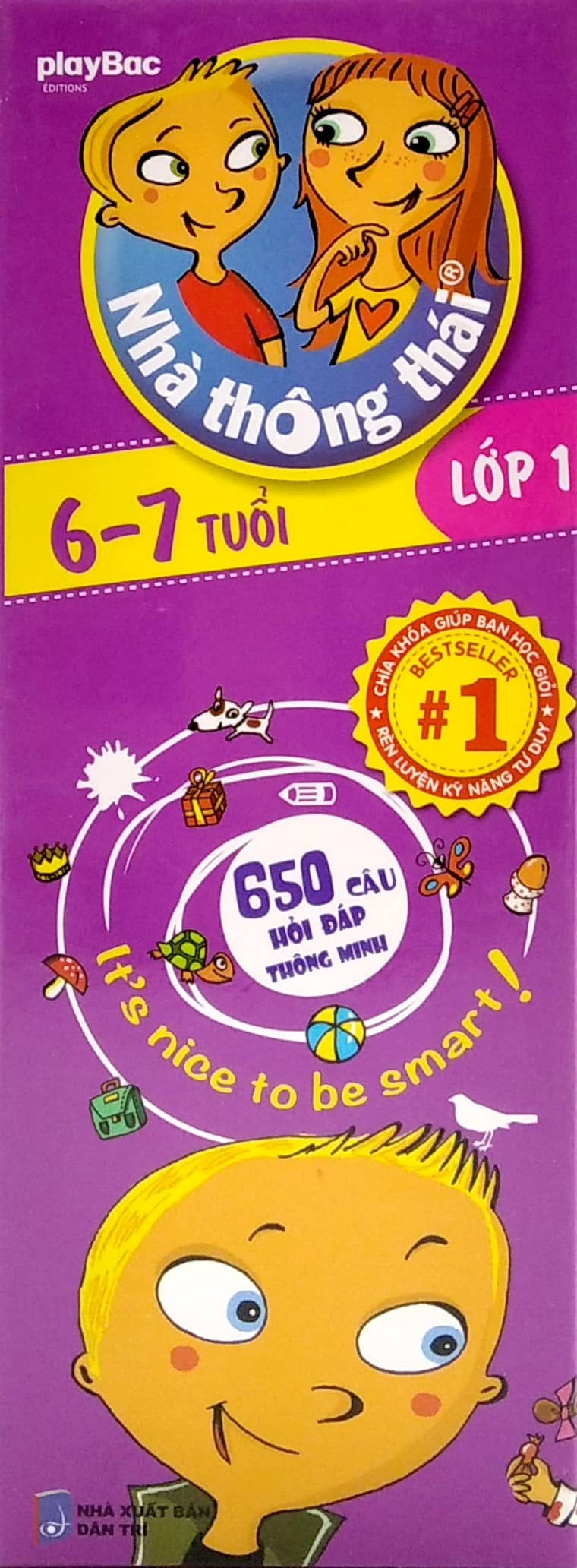 nhà thông thái - 650 câu hỏi đáp thông minh (6-7 tuổi) - Ảnh 2