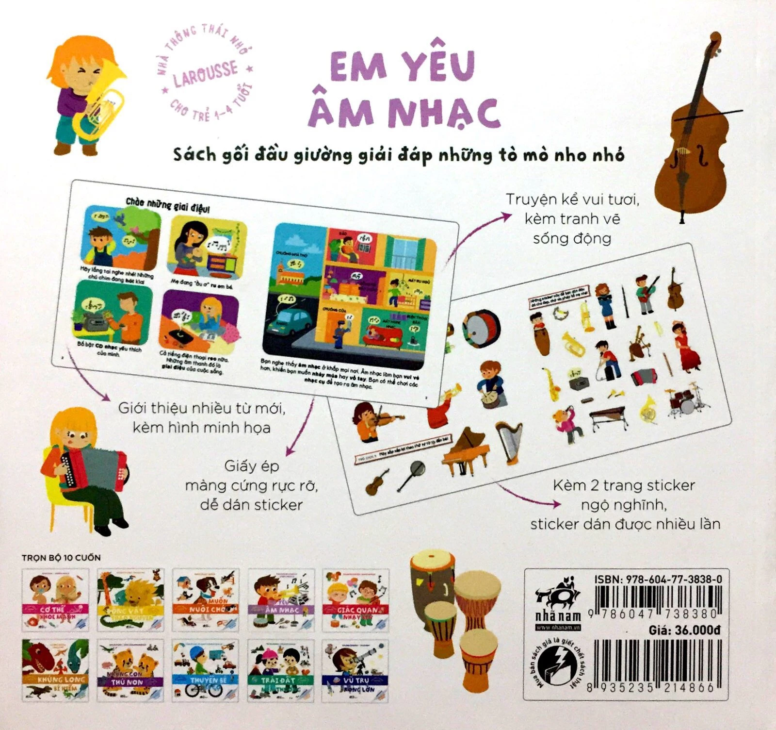 nhà thông thái nhỏ larousse - em yêu âm nhạc - Ảnh 6