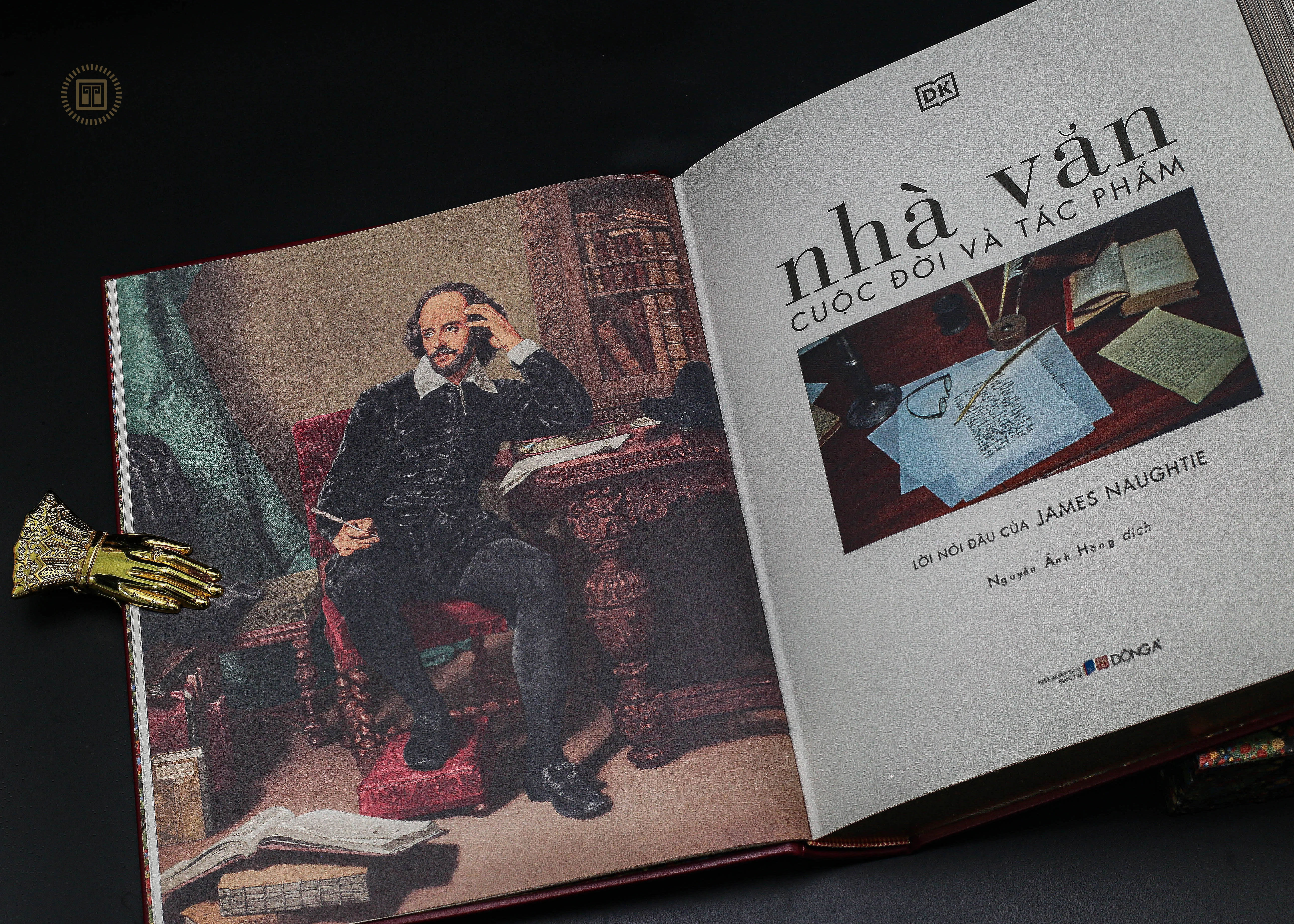nhà văn - cuộc đời và tác phẩm - ấn bản giới hạn - bìa da - Ảnh 5