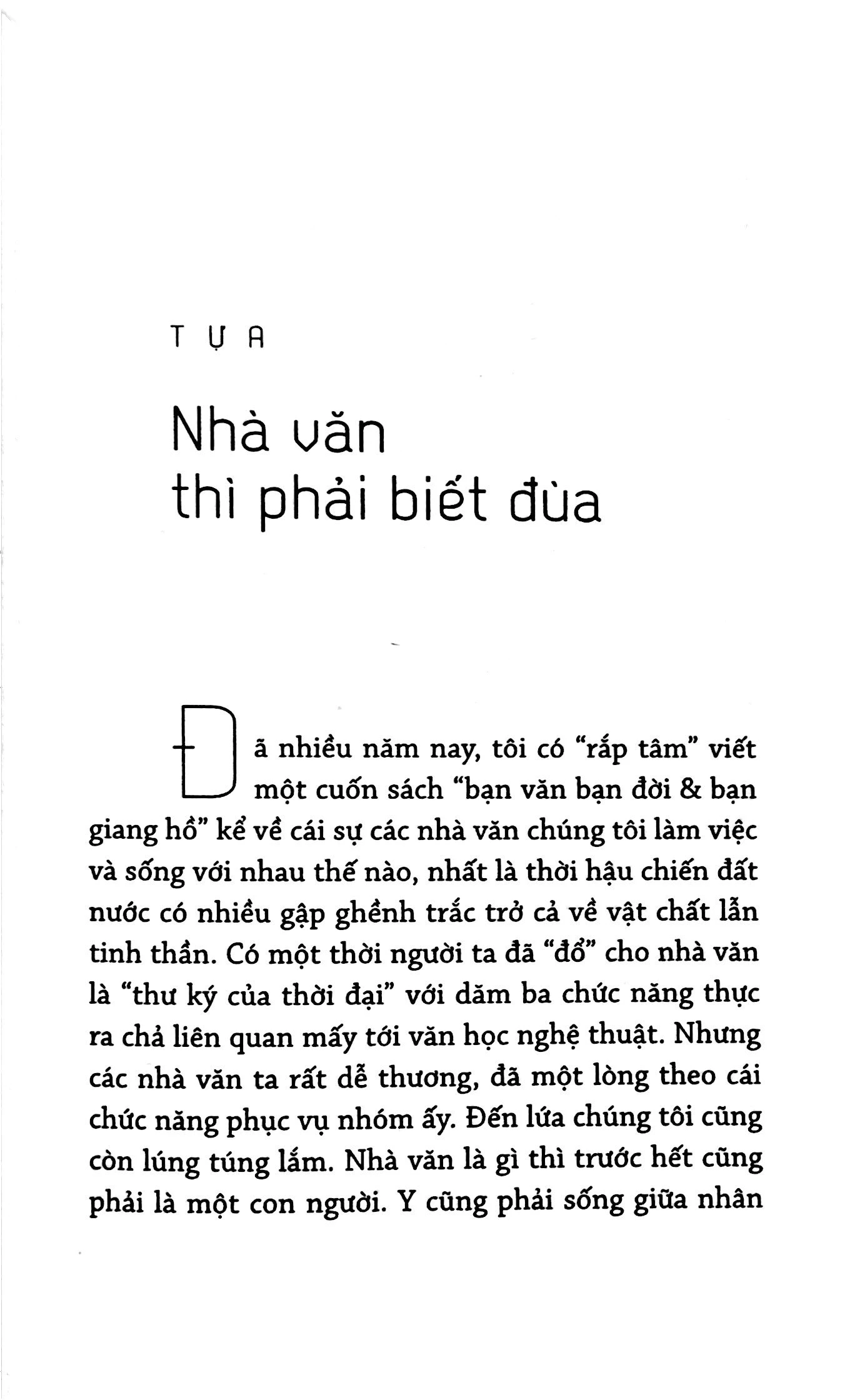 nhà văn thì phải biết đùa - trung trung đỉnh - Ảnh 2
