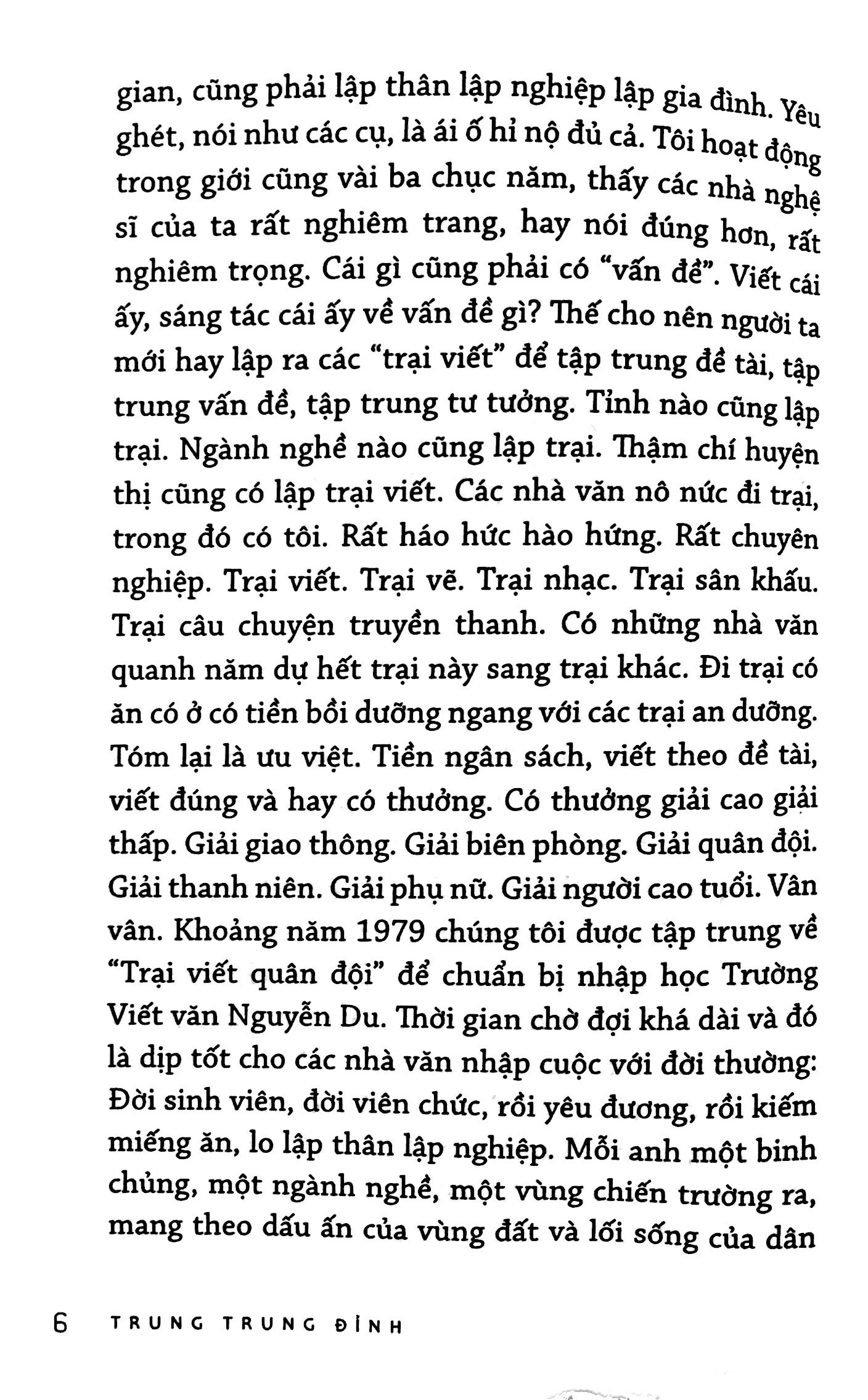nhà văn thì phải biết đùa - trung trung đỉnh - Ảnh 3