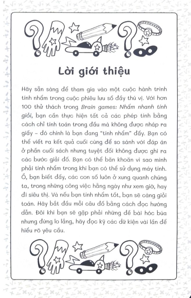 nhẩm nhanh tính giỏi - 100+ thử thách để trẻ yêu toán hơn - Ảnh 4