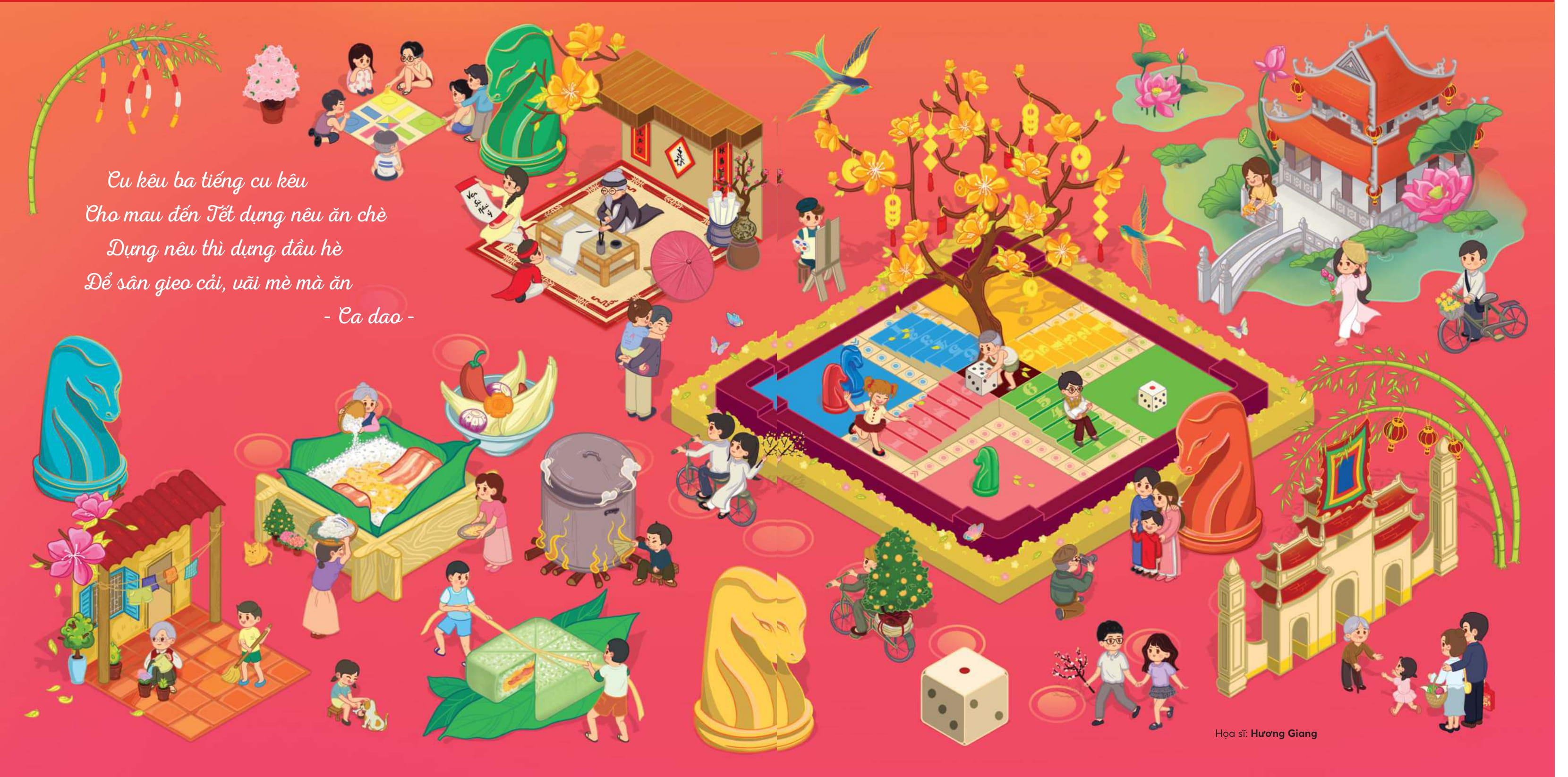 Nhâm Nhi Tết Bính Ngọ - Ấn Phẩm Đặc Biệt - Bìa Cứng - Tặng Kèm Mô Hình Lắp Ráp Hình Ngựa Gỗ - Ảnh 12