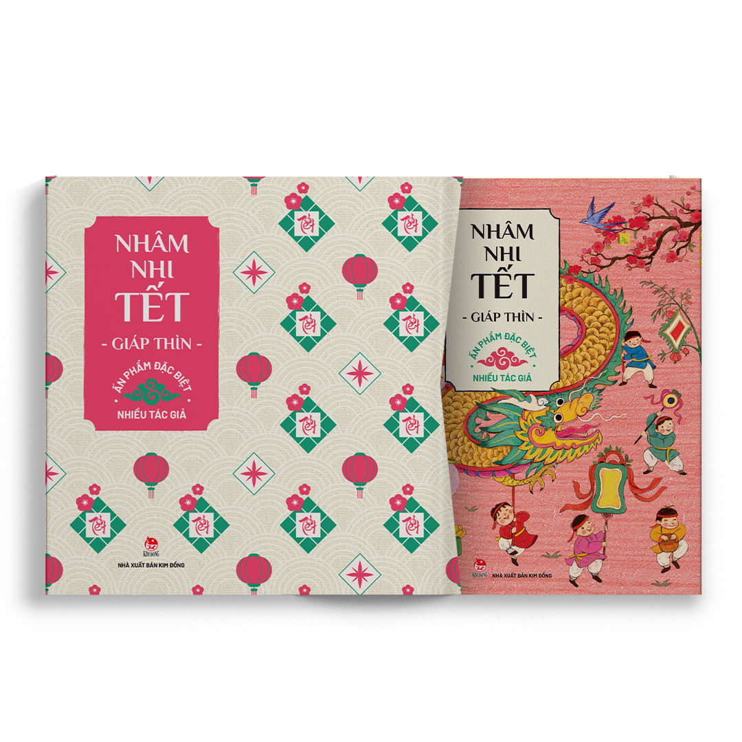 nhâm nhi tết giáp thìn - ấn phẩm đặc biệt - bìa cứng - tặng kèm hộp + mô hình lắp ghép rồng 3d - Ảnh 4