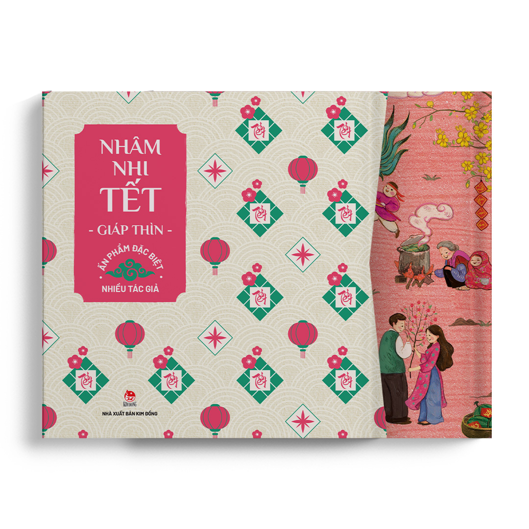 nhâm nhi tết giáp thìn - ấn phẩm đặc biệt - bìa cứng - tặng kèm hộp + mô hình lắp ghép rồng 3d - Ảnh 5
