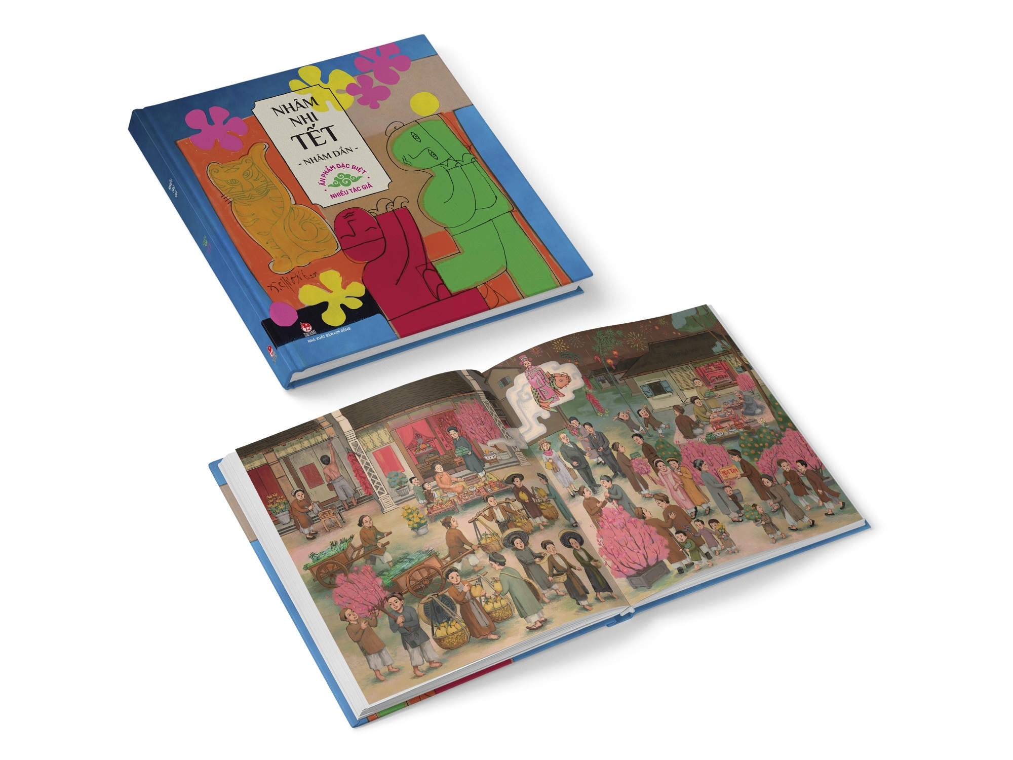 Nhâm Nhi Tết Nhâm Dần - 2022 - Ấn Bản Đặc Biệt (Bìa Cứng) - Tặng Kèm Postcard + Bộ 5 Phong Bao Lì Xì - Ảnh 3