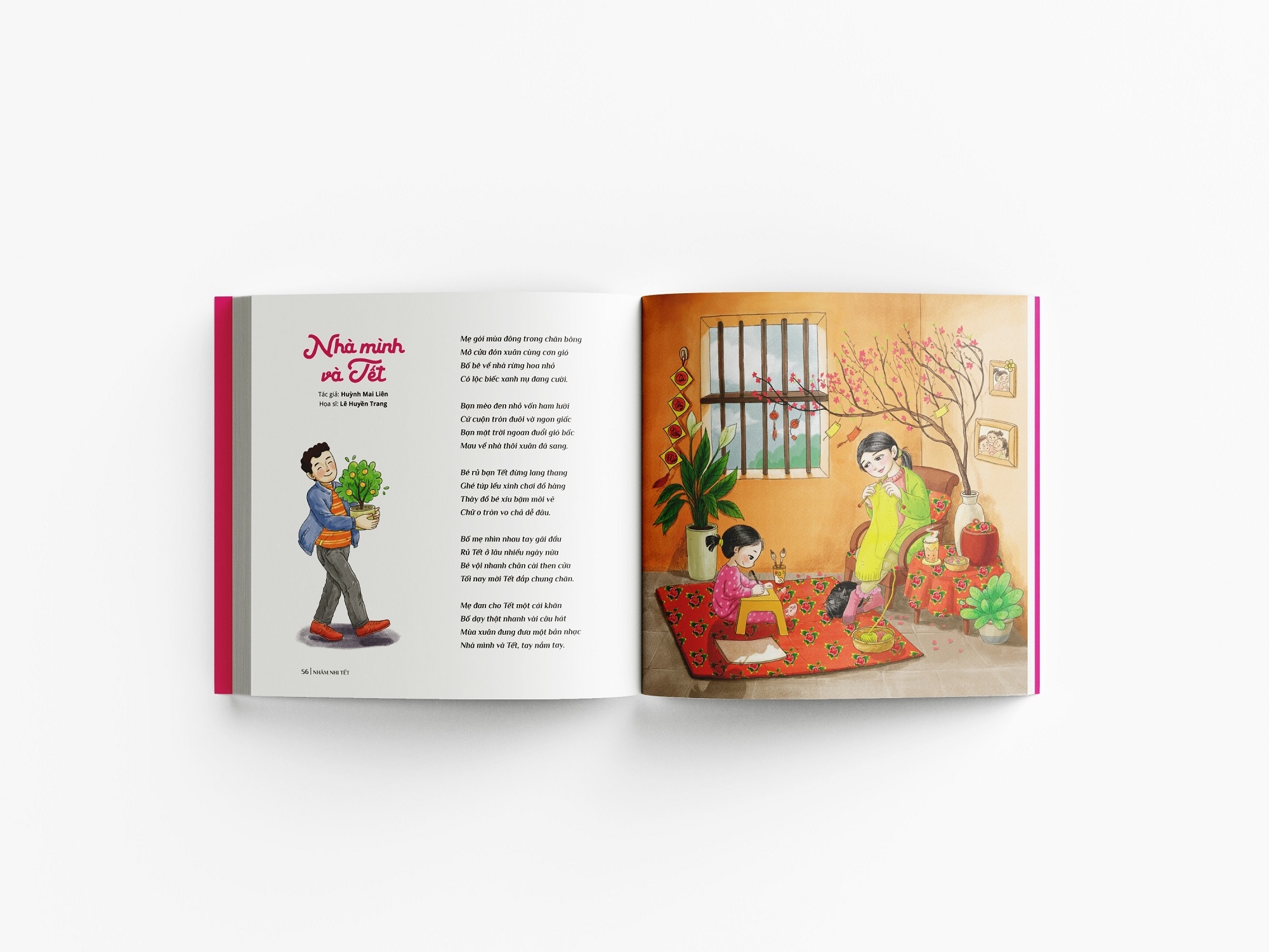 Nhâm Nhi Tết Nhâm Dần - 2022 - Ấn Bản Đặc Biệt (Bìa Cứng) - Tặng Kèm Postcard + Bộ 5 Phong Bao Lì Xì - Ảnh 4