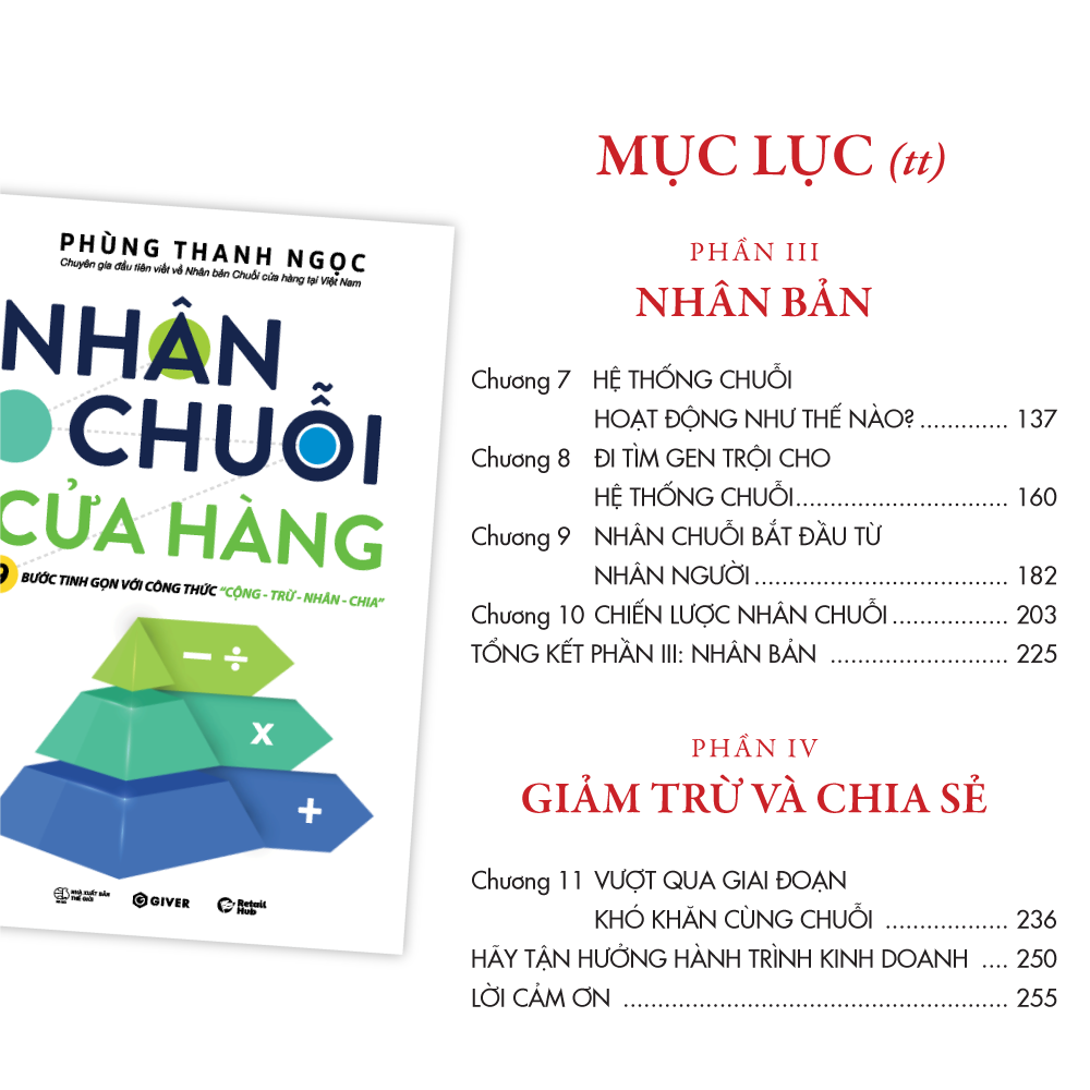 nhân chuỗi cửa hàng - 9 bước đóng gói và xây dựng hệ thống chuỗi tinh gọn theo công thức cộng trừ nhân chia - Ảnh 4