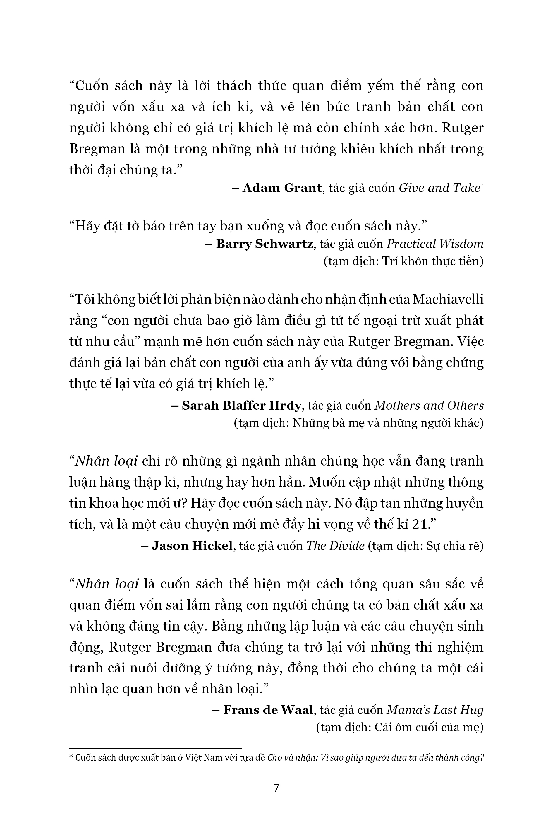 nhân loại - một lịch sử tràn đầy hi vọng - Ảnh 7